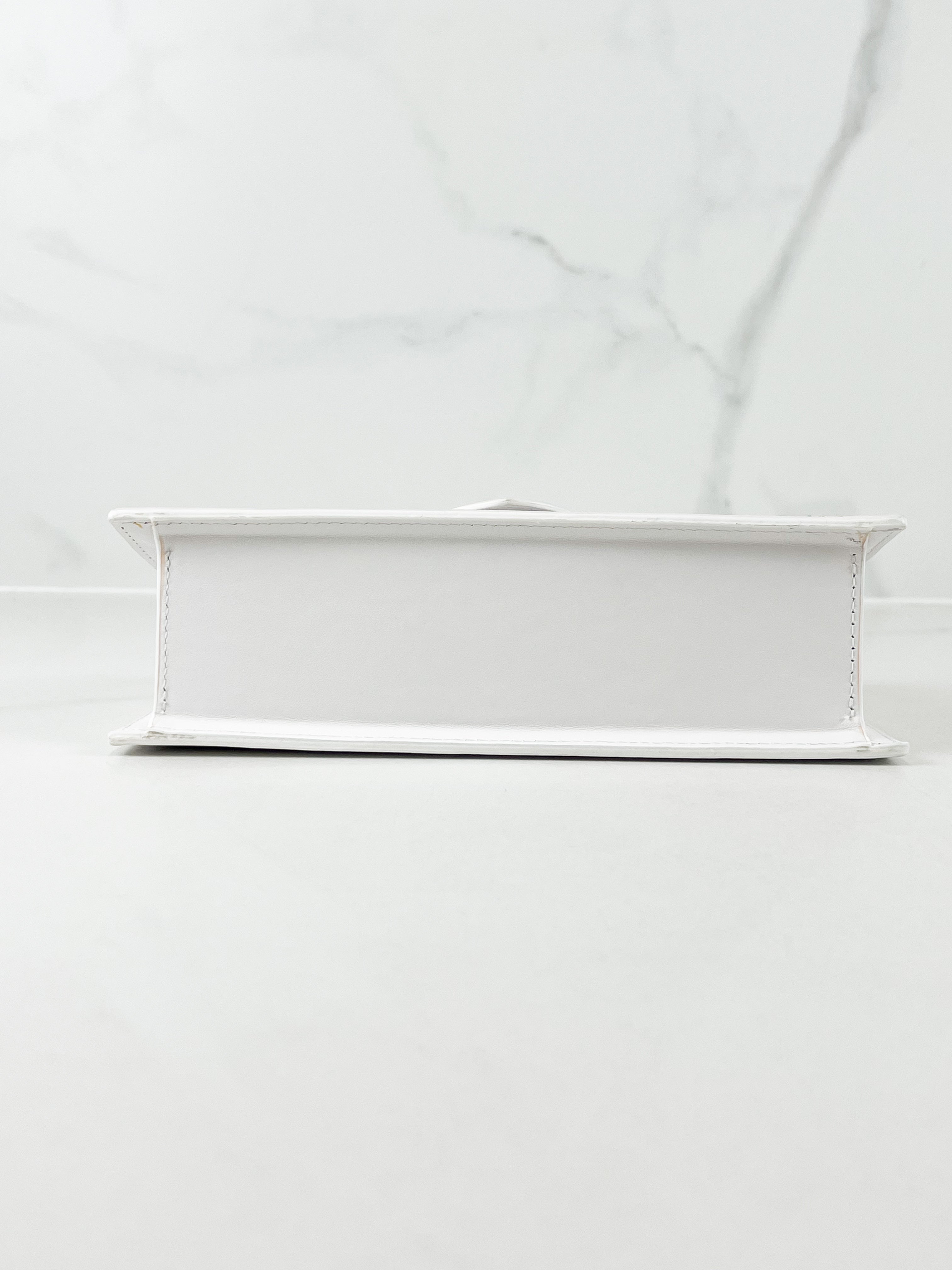 Jacquemus White Le Grand Bambino Tote Bag