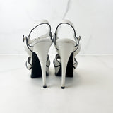 Saint Laurent White Tributes 135mm Size 35
