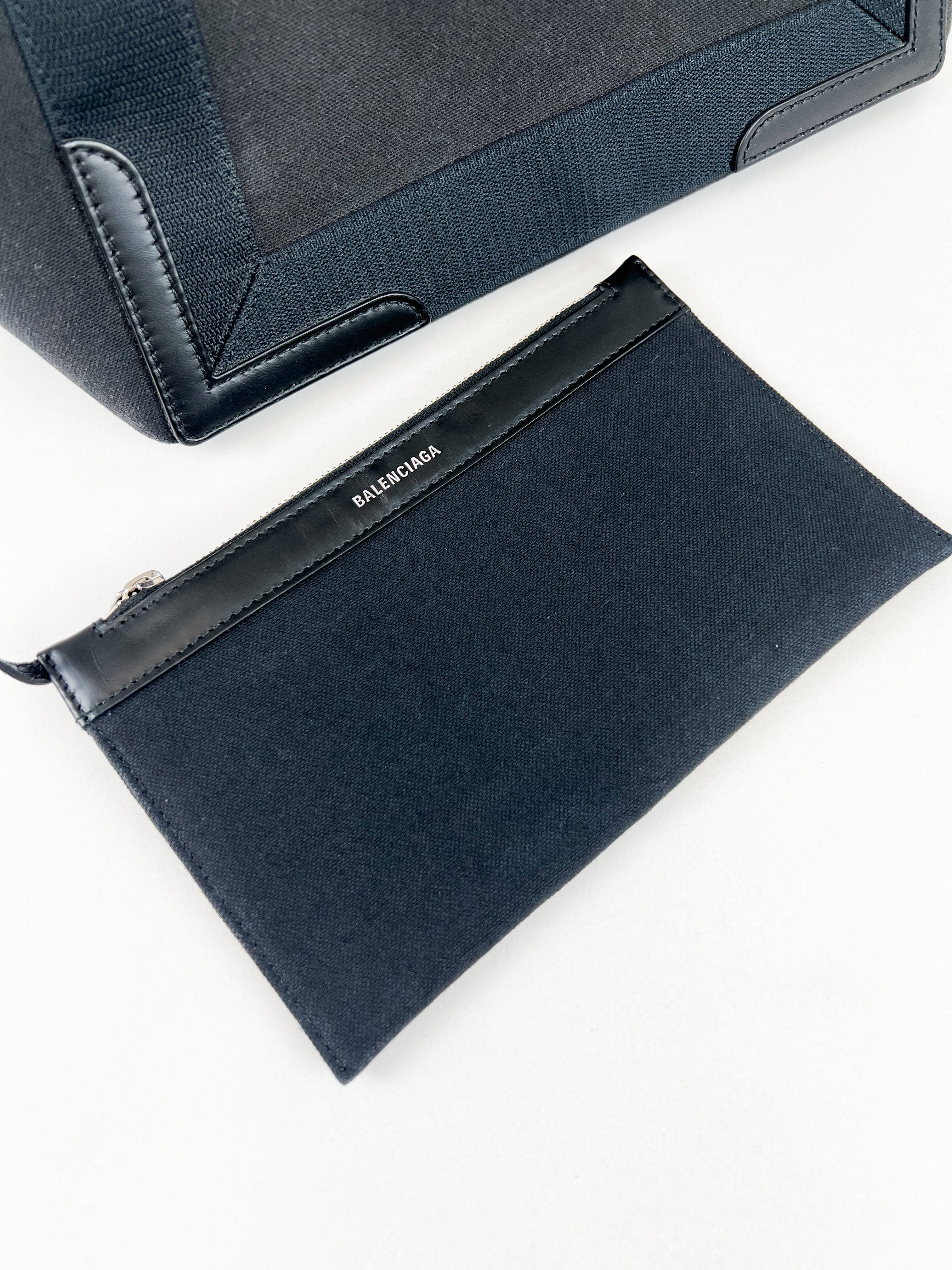 Balenciaga Small Black Cabas Tote
