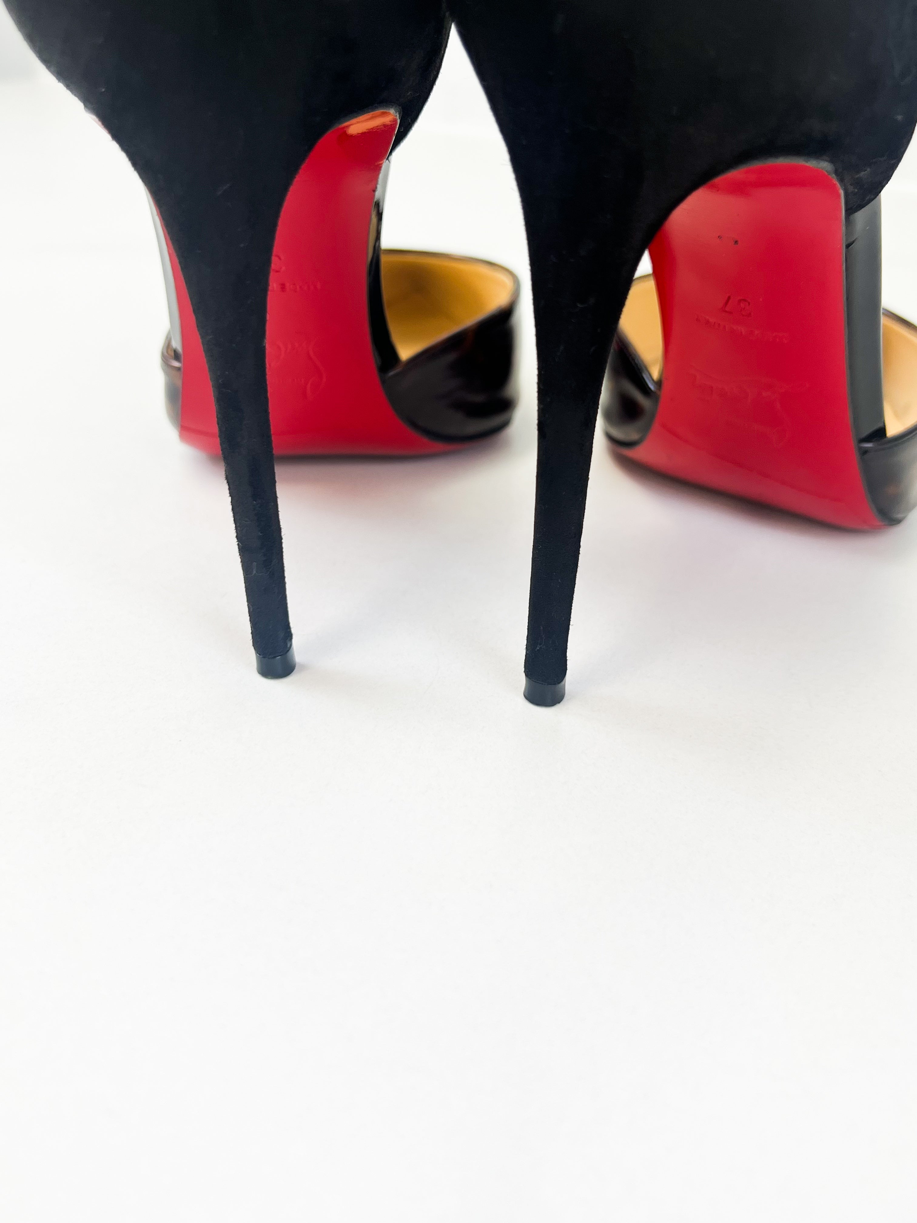 Christian Louboutin 100 Uptown Leopard Size 37