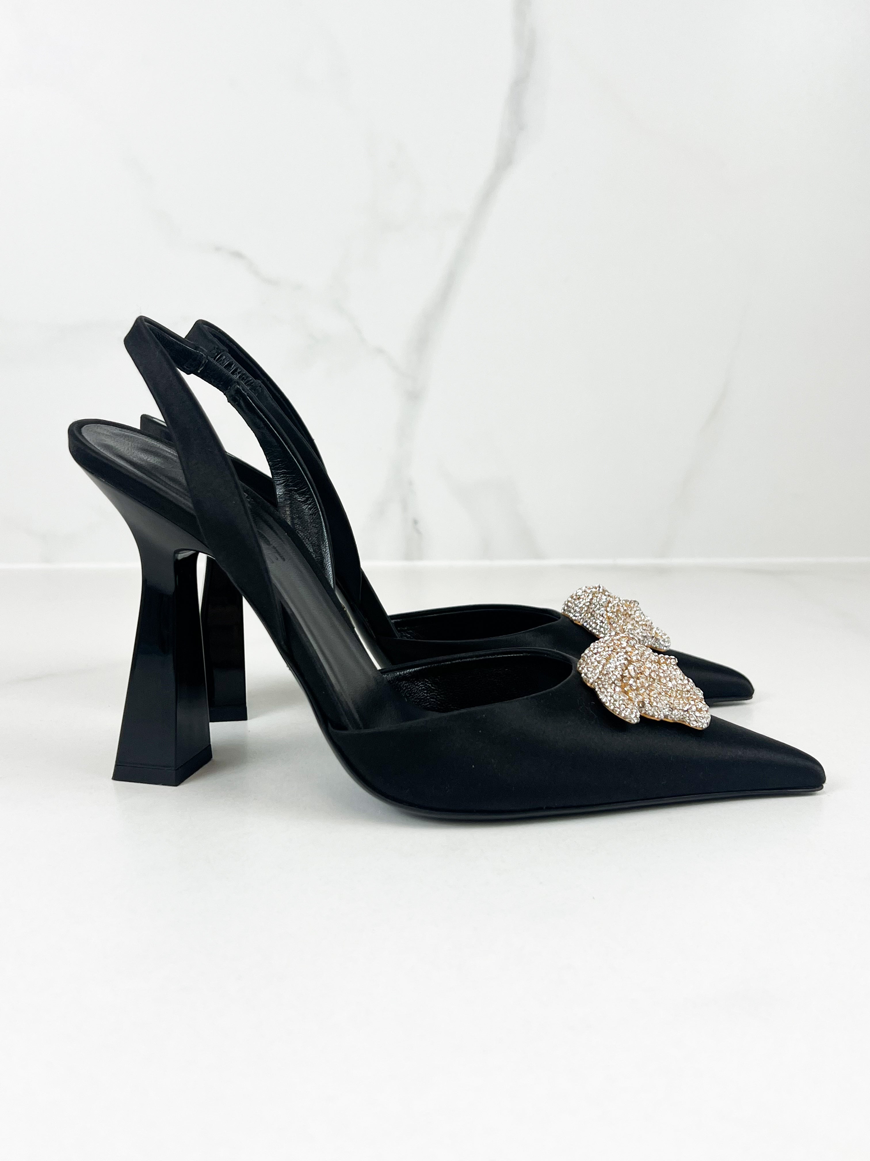 Versace Medusa Slingback Heels