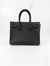 Saint Laurent Baby Sac De Jour in Charcoal Grey