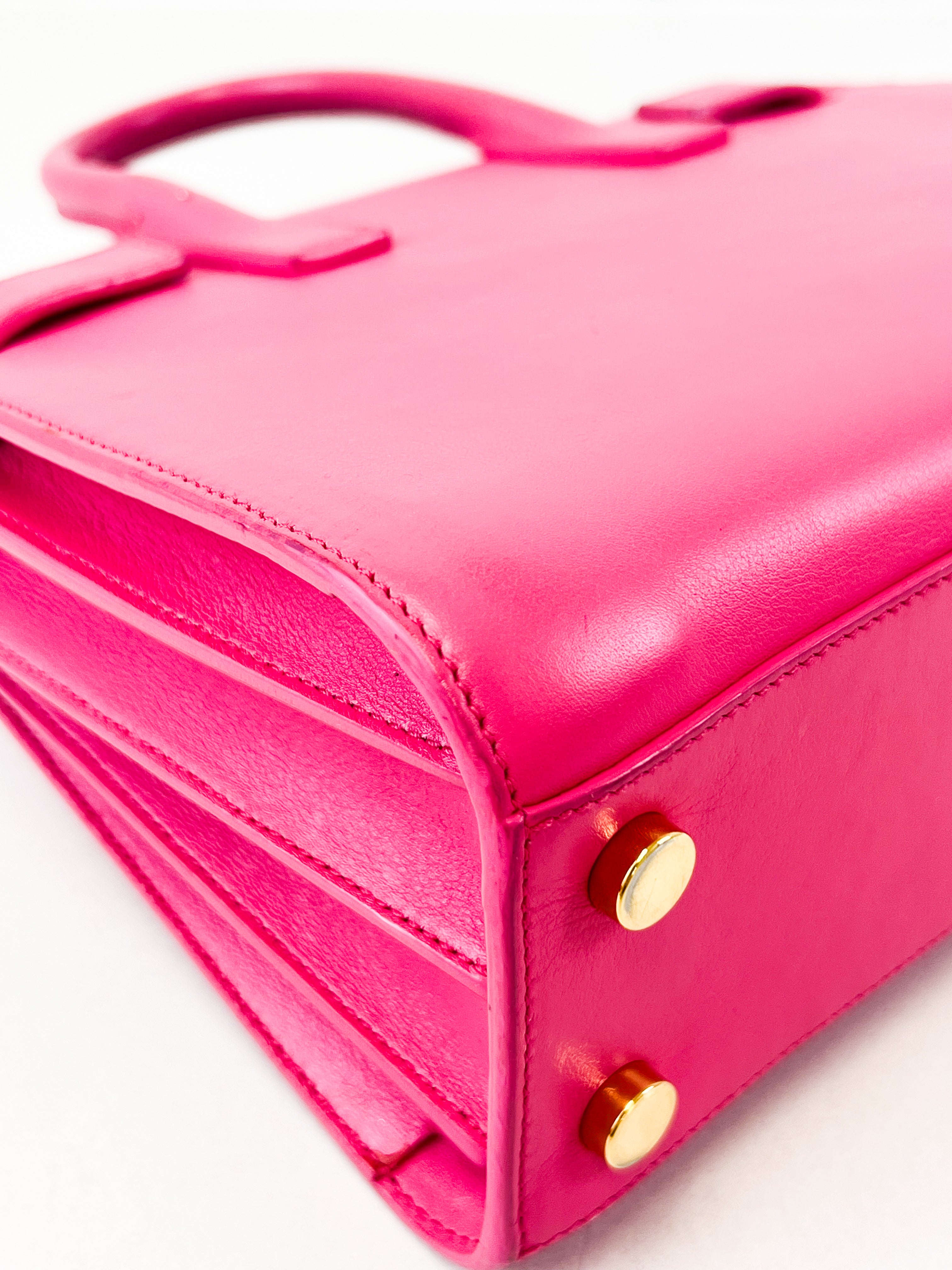 Saint Laurent Nano Sac De Jour in Pink