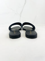 Christian Dior Navy Dway Slides Size 39.5