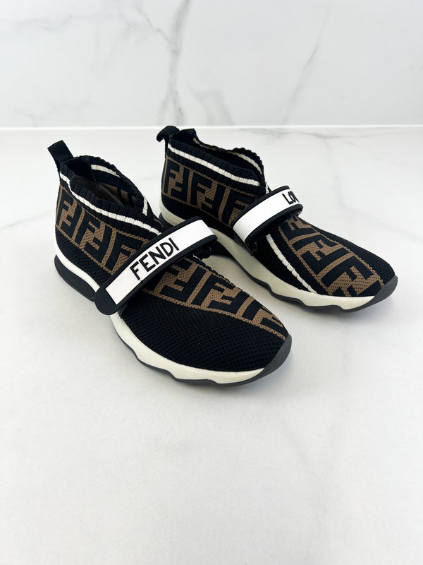 Fendi FF Fabric Sneaker Size 39