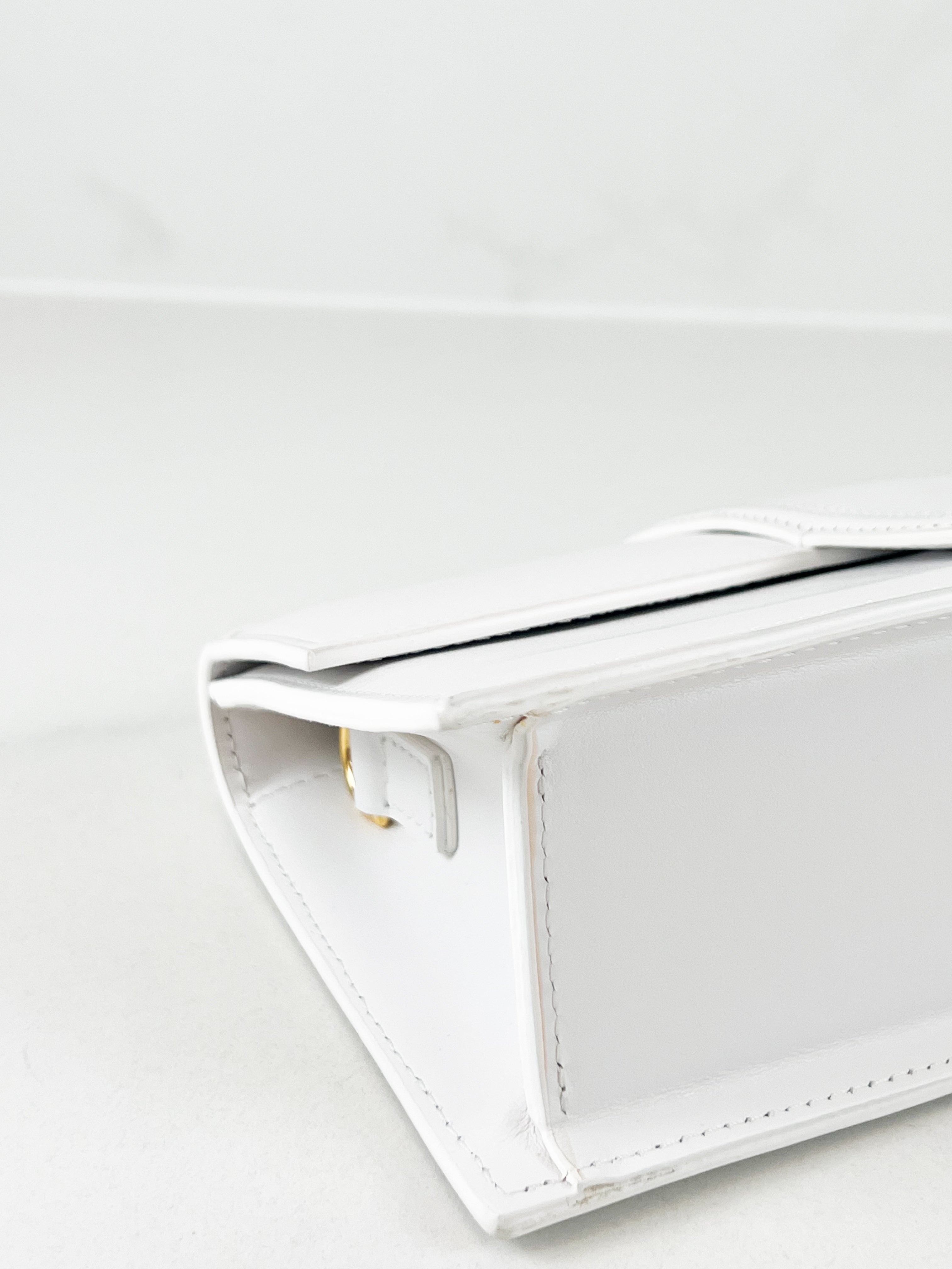 Jacquemus White Le Grand Bambino Tote Bag