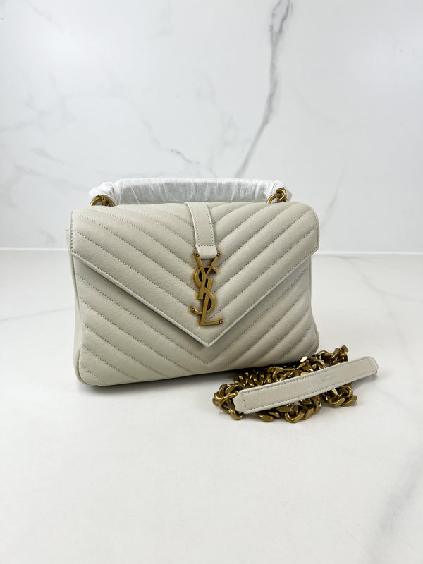 Saint Laurent Bone College Bag
