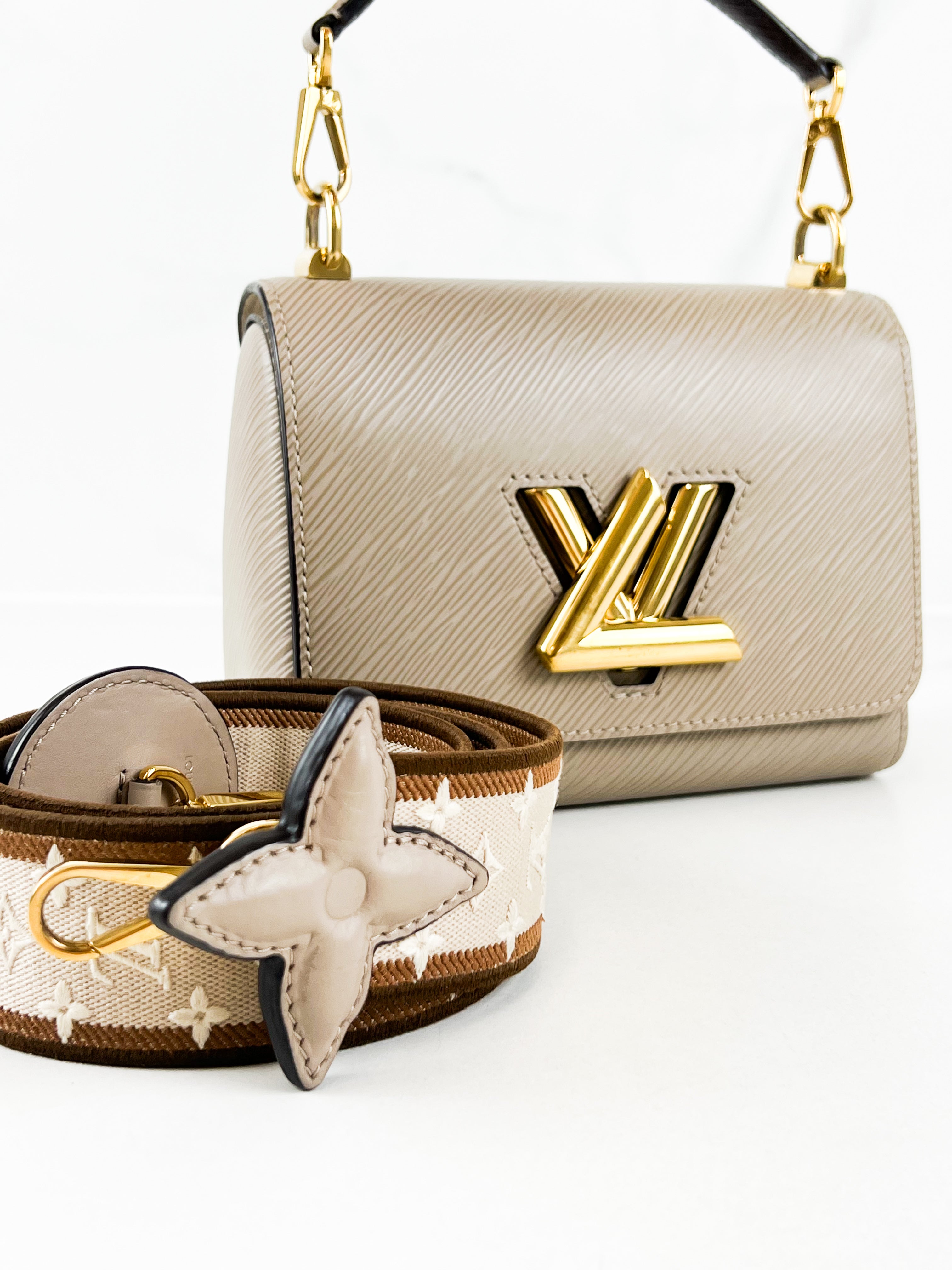 Louis Vuitton Beige Twist PM In Epi Leather with GHW