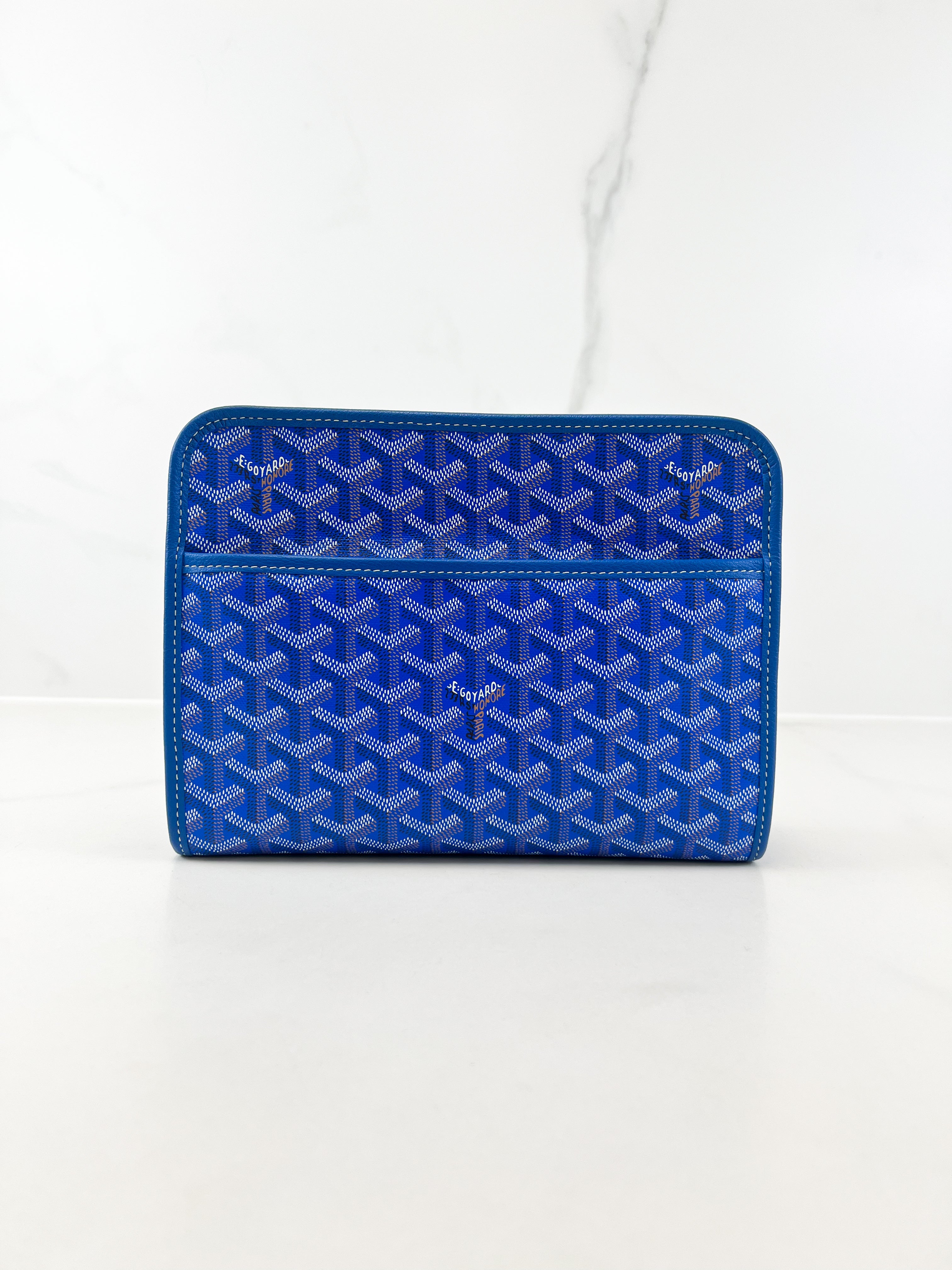 Goyard Jouvence MM Toiletry Pouch in Blue