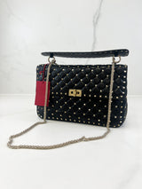 Valentino Garavani Rockstud Spike Nappa Leather Bag