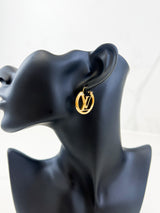 Louis Vuitton Louise Hoop Earrings