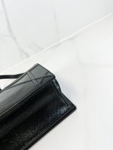 Christian Dior Medium Black Leather Diorama Shoulder Bag