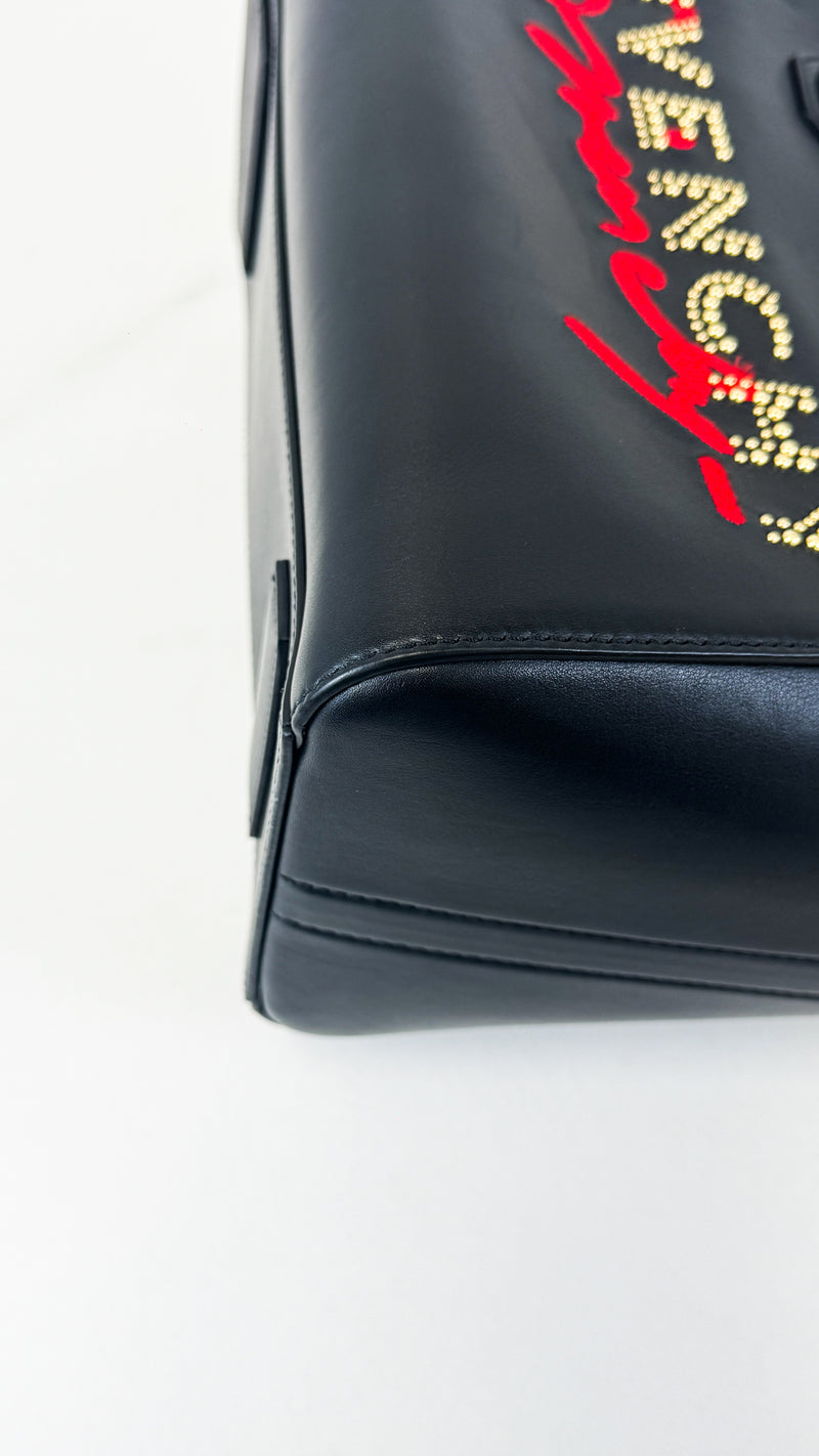 Givenchy Antigona Smooth Leather Small Black Shoulder Bag