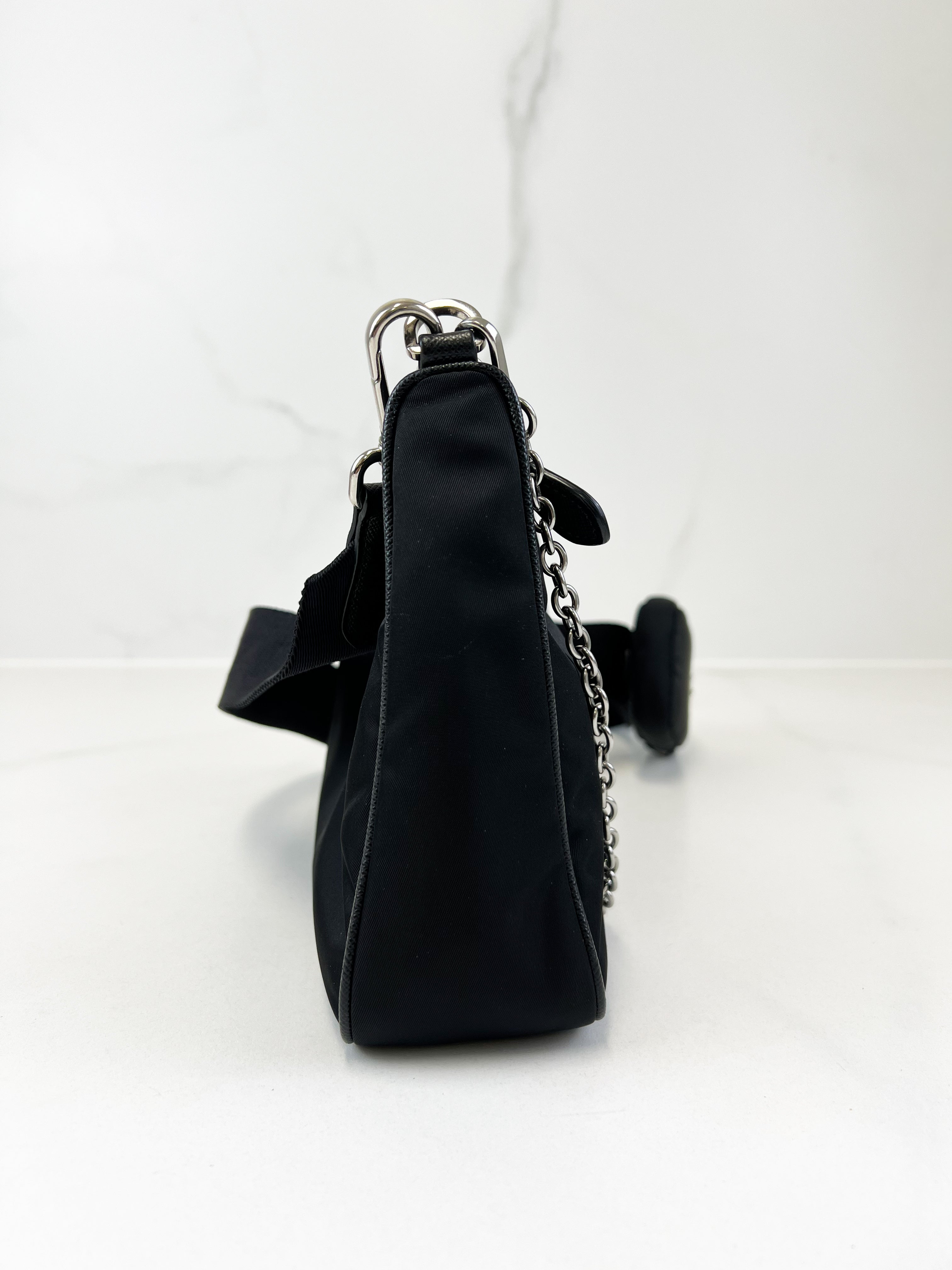Prada Nylon Re-Edition 2005 in Black