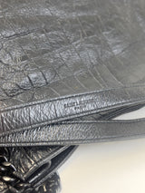 Saint Laurent Niki Shopping Crinkled Vintage Leather