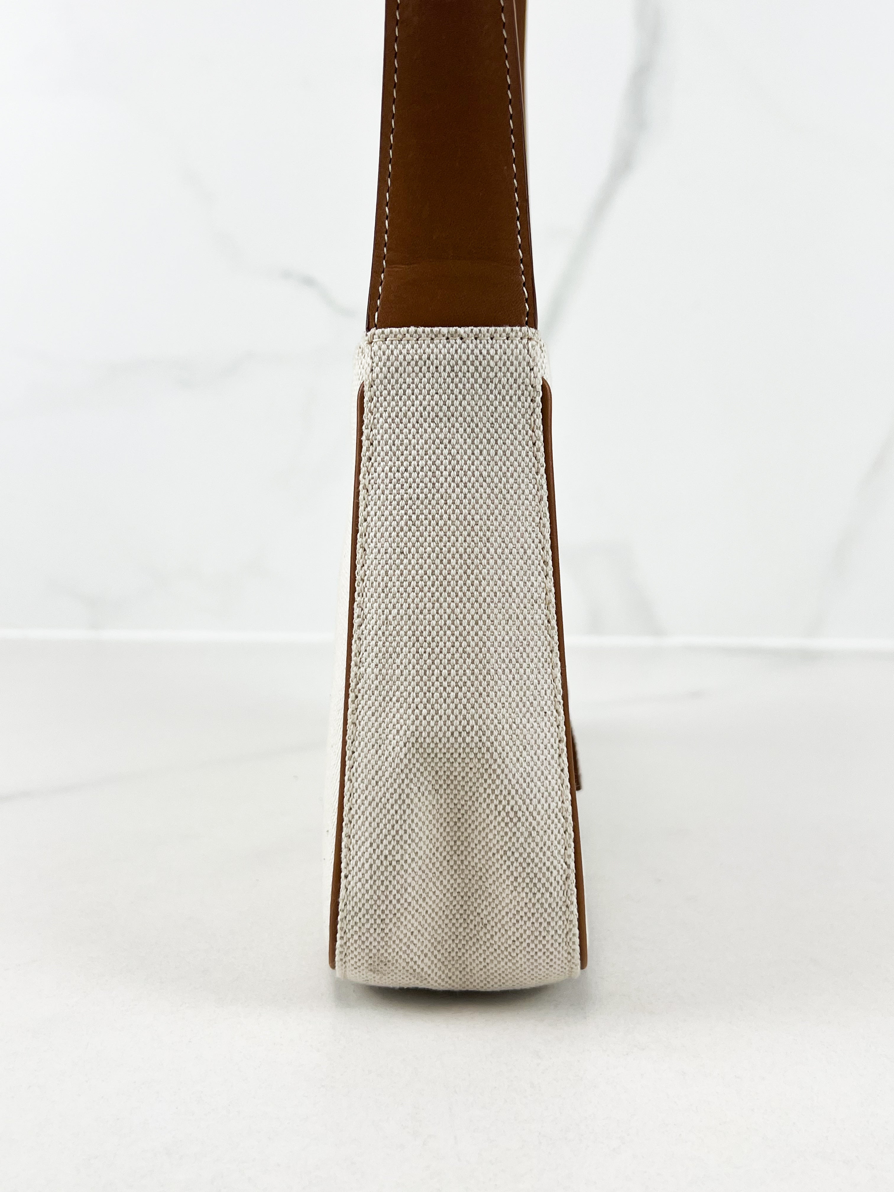 Saint Laurent Small Shoulder Bag in Grey/Brick
