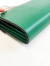 Gucci Green Dionysus Chain Wallet