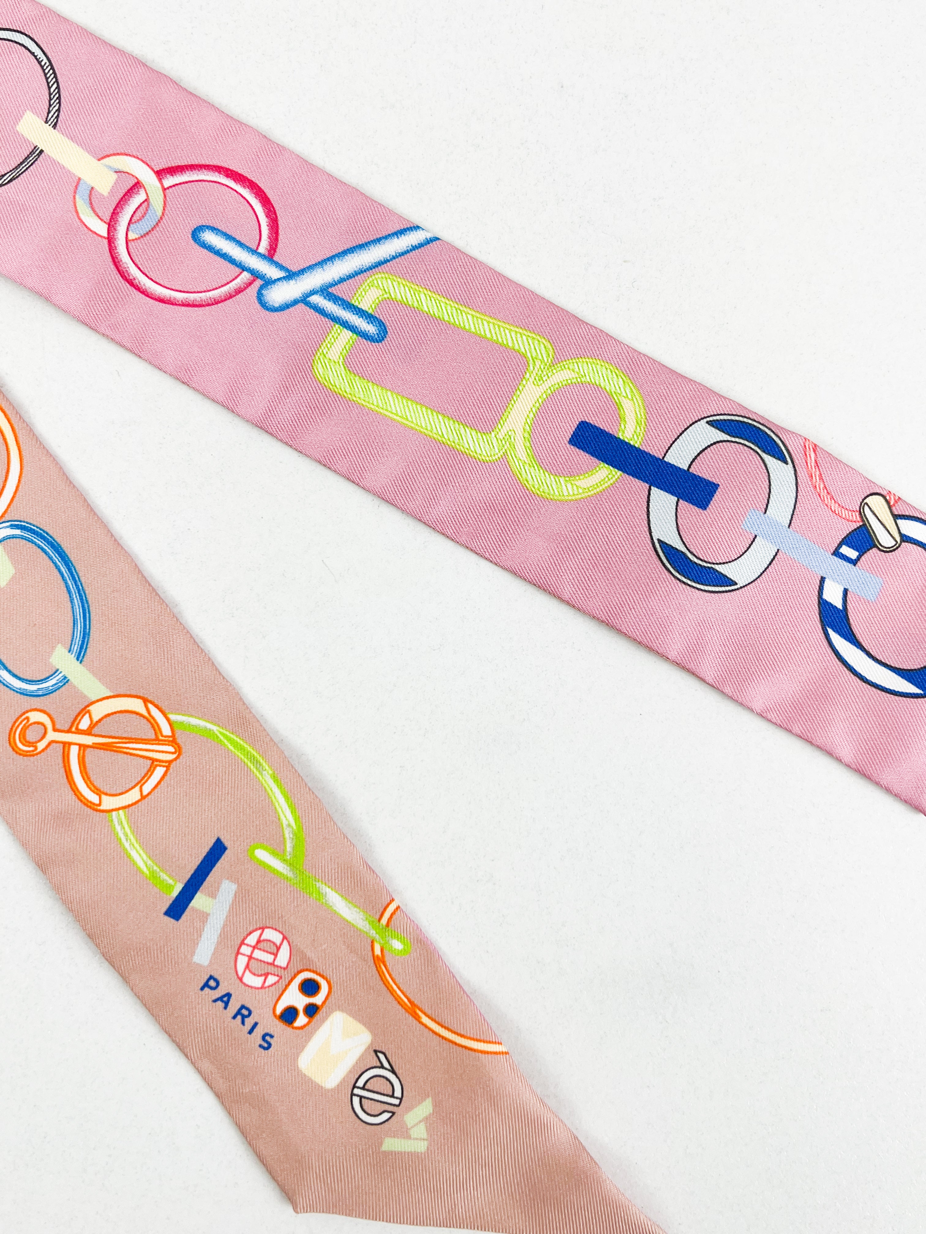 Hermes Silk Multi-Colour Twilly
