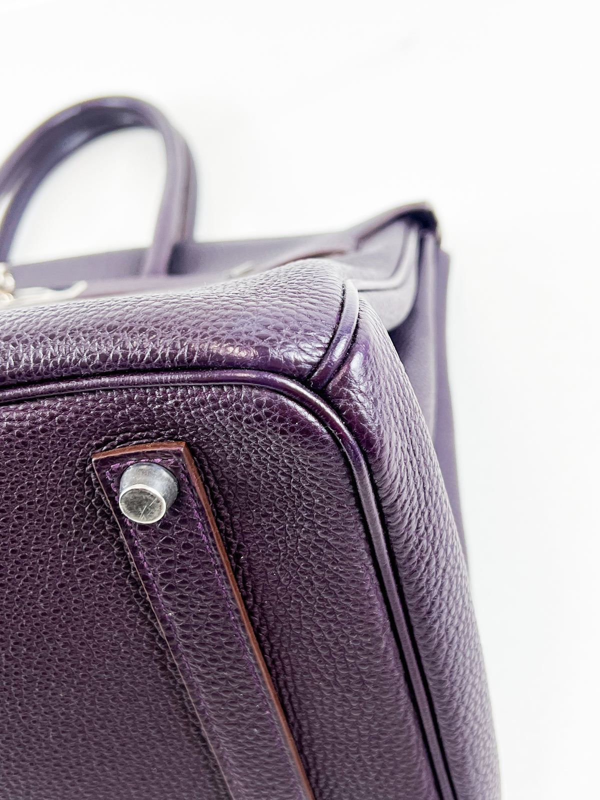 Hermes Togo Raisin Leather Birkin 35 with SHW
