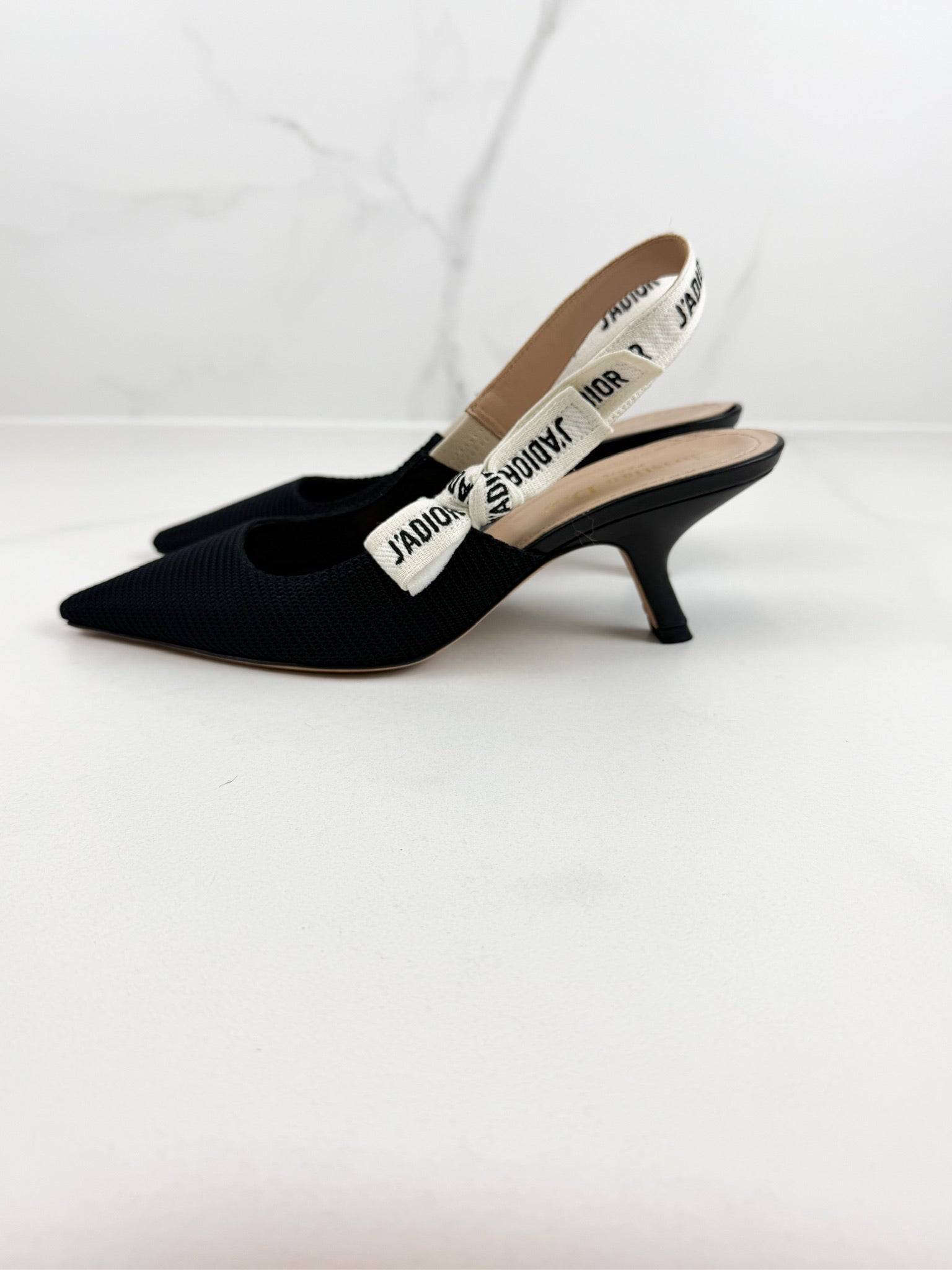 Christian Dior Jadior Slingback Kitten Heel Size 36