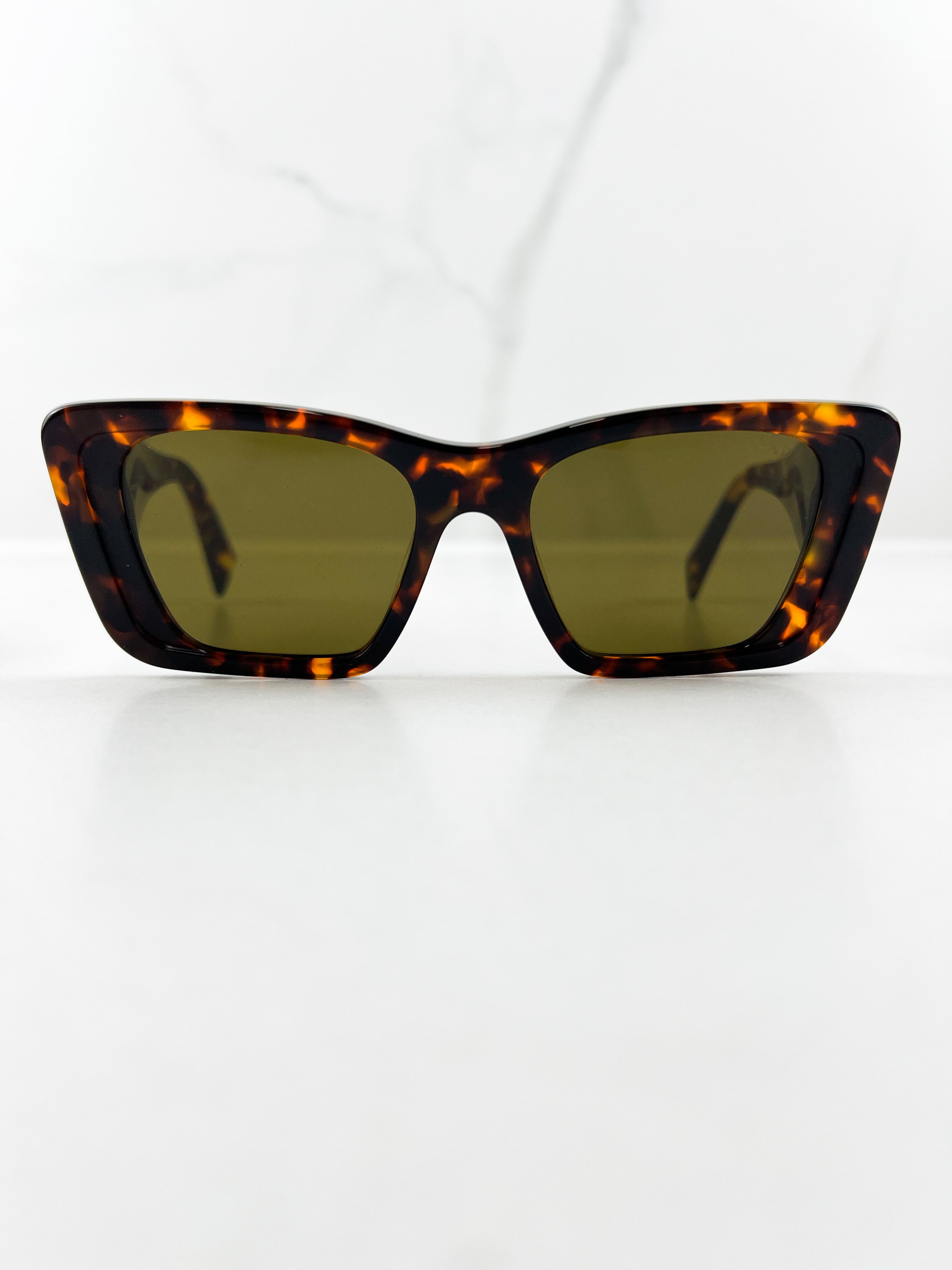 Prada SPR08Y Honey Tortoise Sunglasses