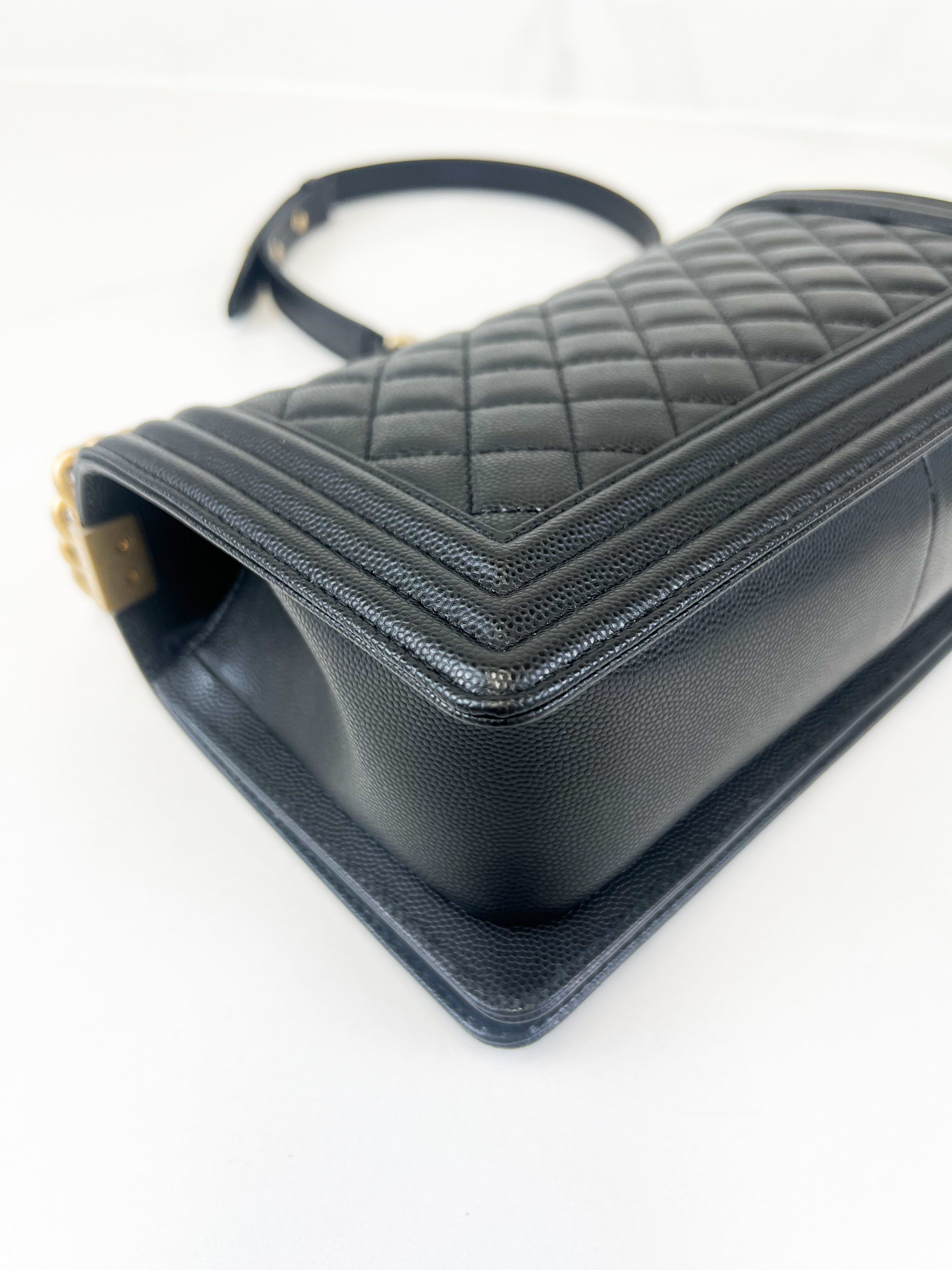 Chanel Old Medium Boy Bag with GHW
