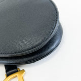 Christian Dior Mini Black Saddle