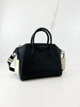 Givenchy Small Black Grained Antigona
