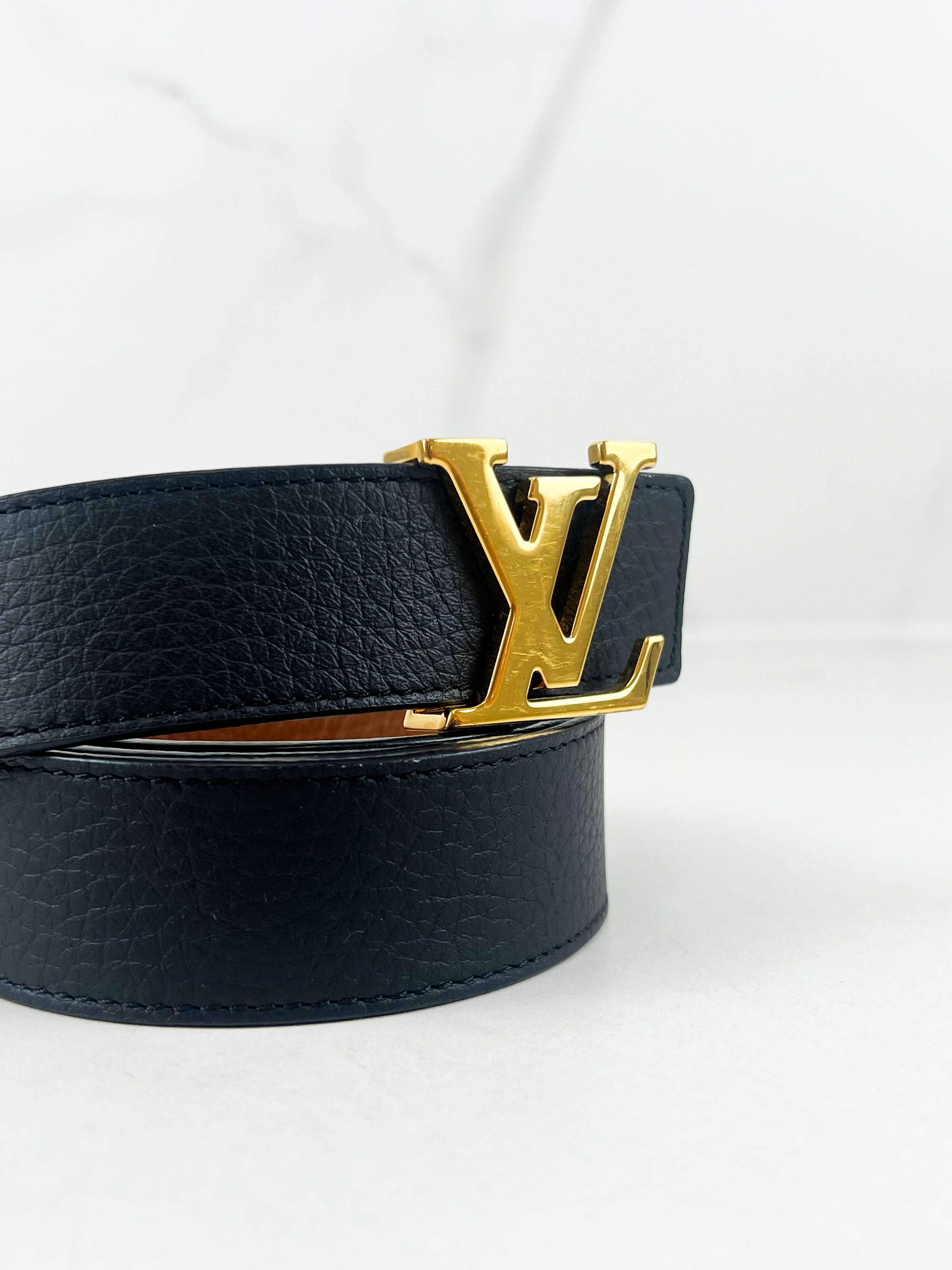 Louis Vuitton 30mm Reversible Belt Size 75
