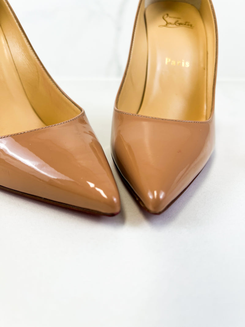 Christian Louboutin Nude Kate 100 Size 37