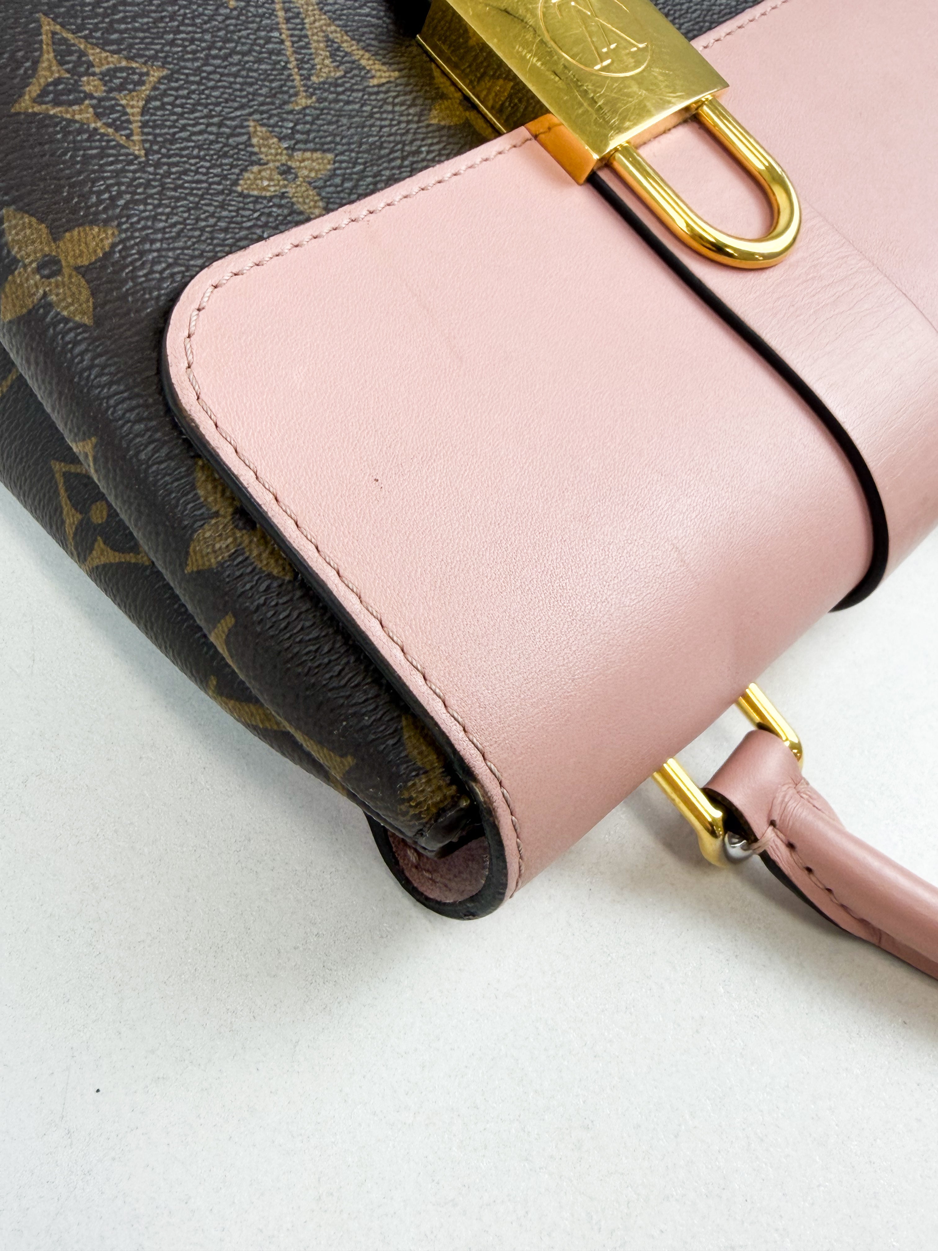 Louis Vuitton Locky BB in Pink with GHW