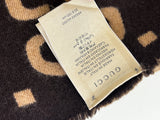 Gucci GG Jacquard Wool Scarf