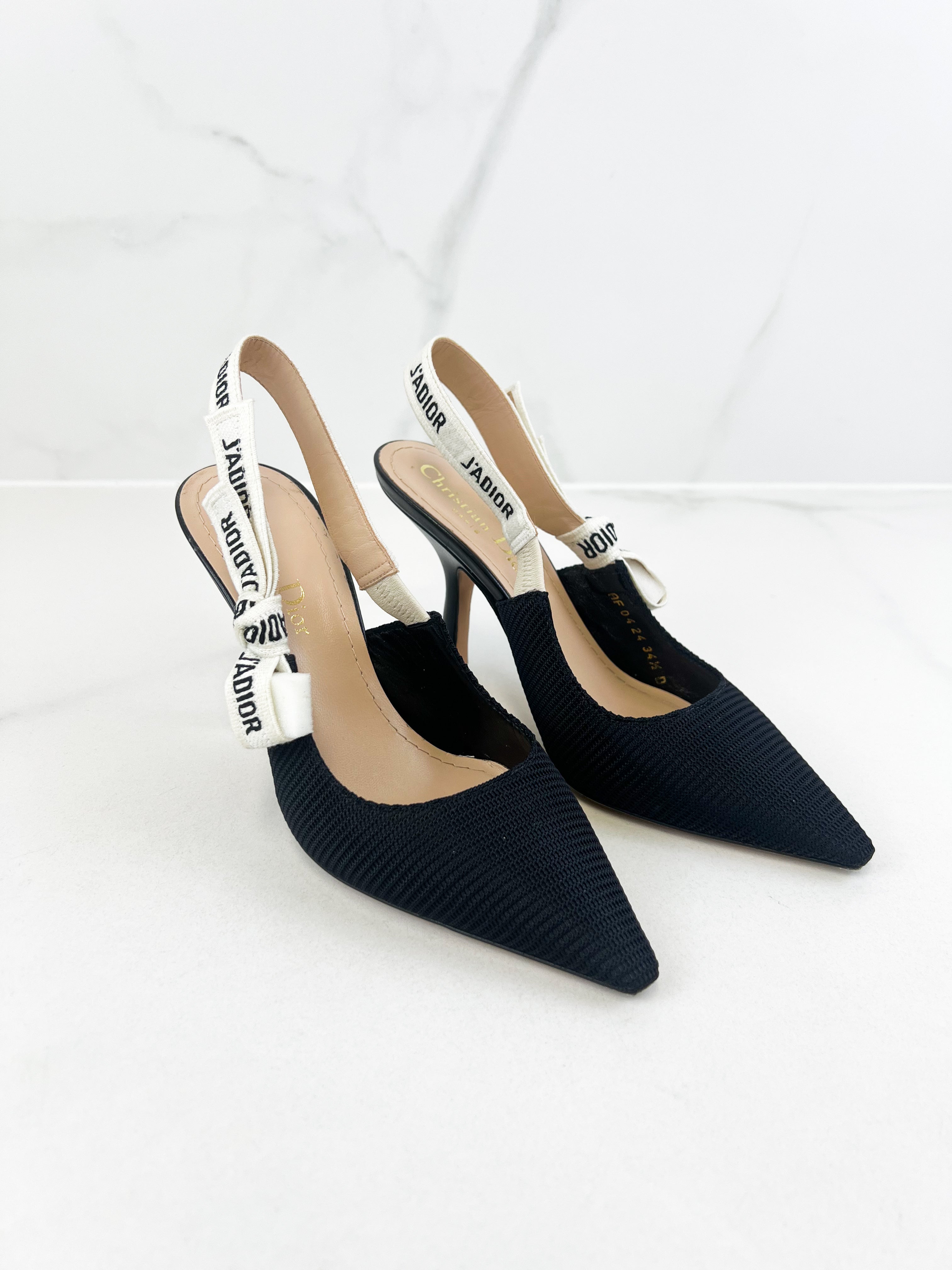Christian Dior J'adior Slingback Heels Size 34.5