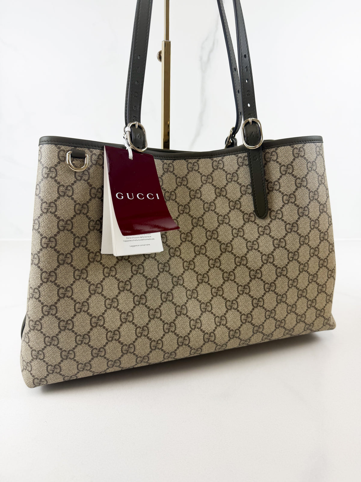 GG Emblem Large Tote
