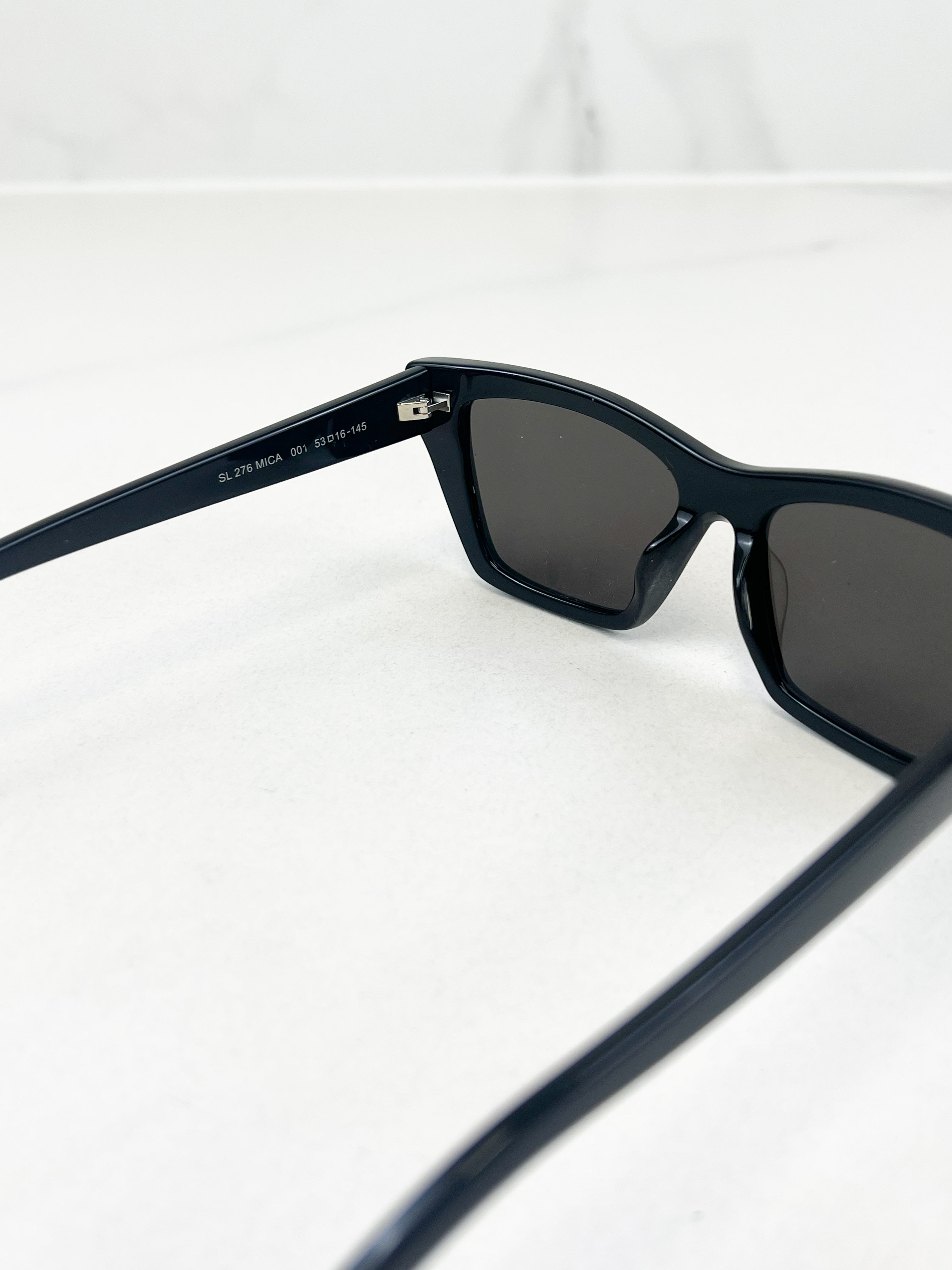 Saint Laurent Mica SL276 Black Sunglasses
