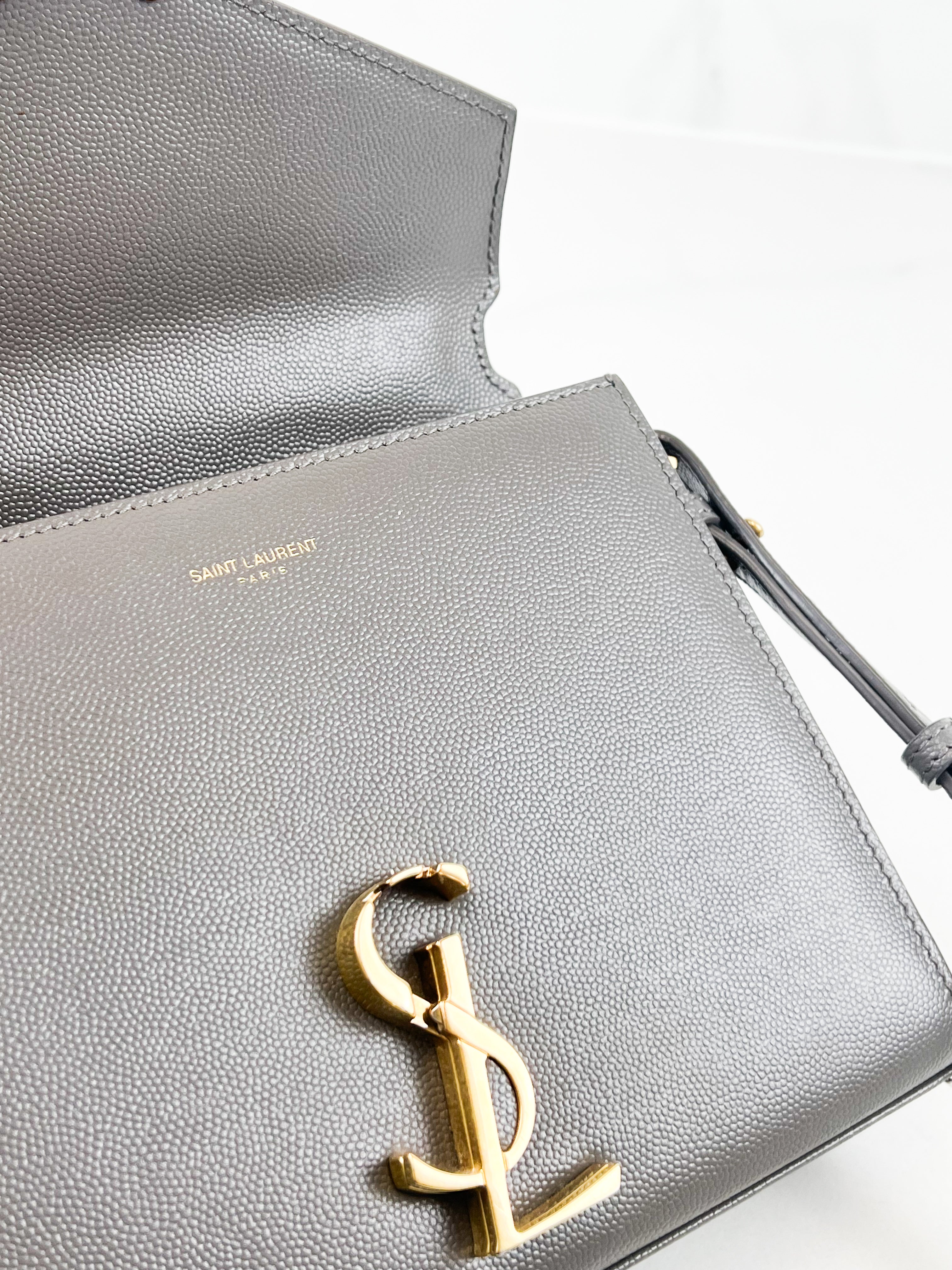 Saint Laurent Cassandra Mini Top Handle GHW