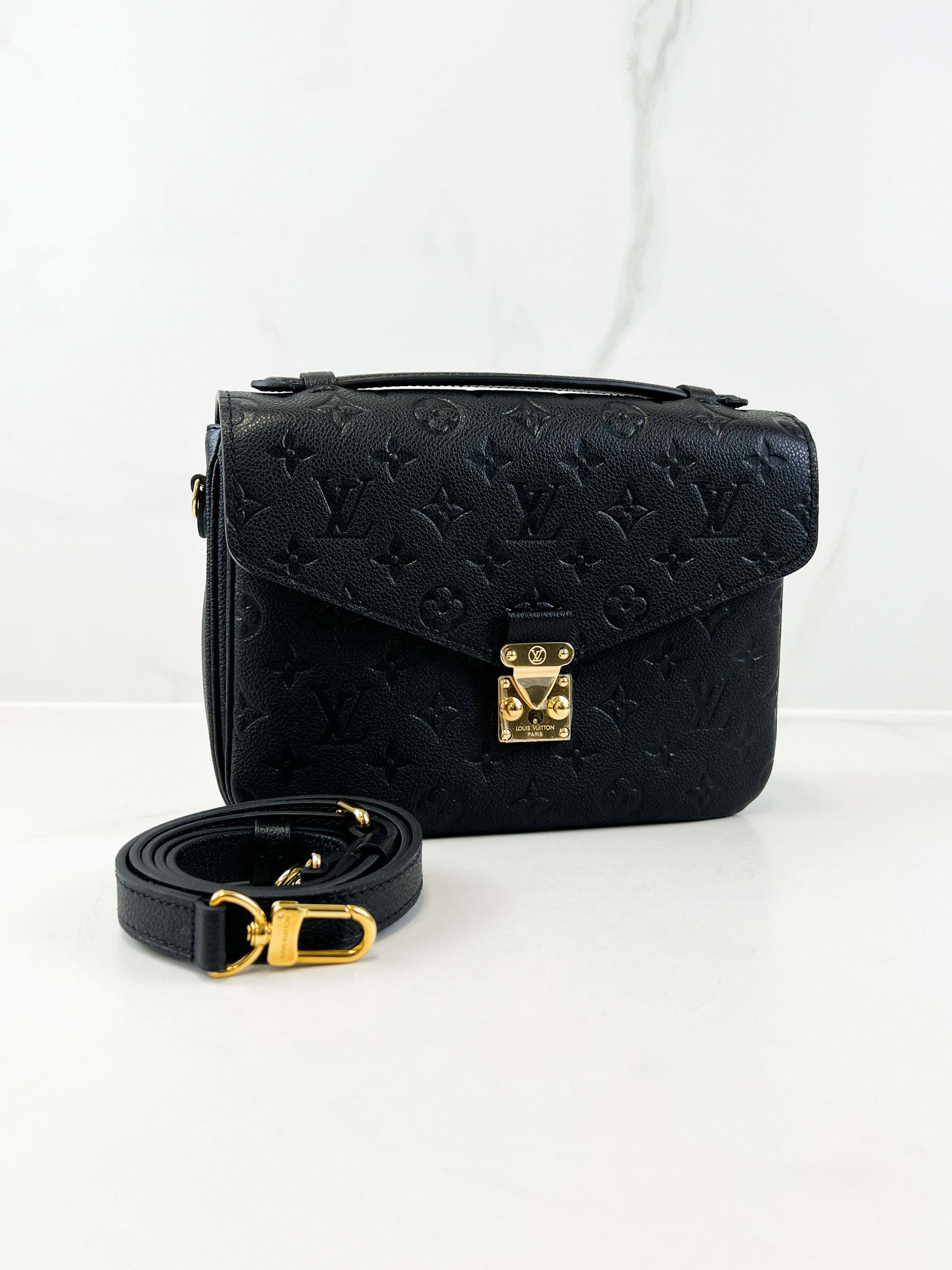 Louis Vuitton Empreinte Black Pochette Metis