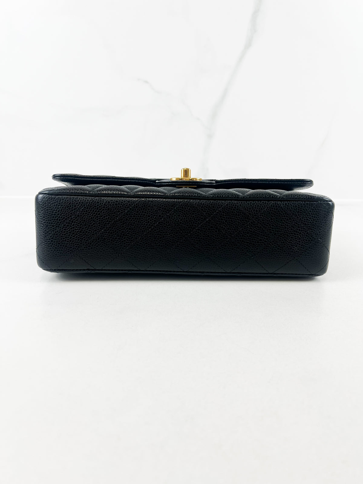 Chanel Small Classic Double Flap Caviar Shoulder Bag