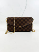 Louis Vuitton Felicie Pochette Damier Ebene
