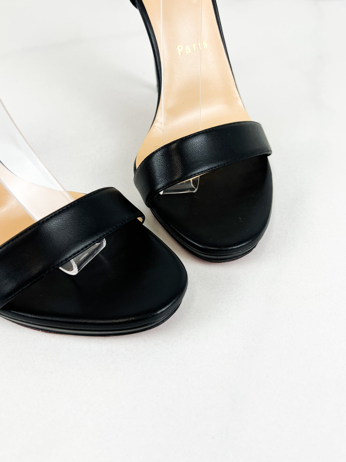 Christian Louboutin Loubigirl 100 Nappa Sandal Size 39.5