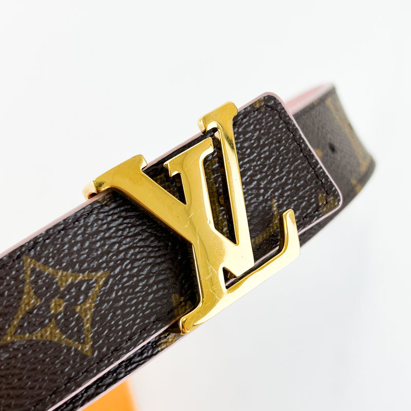 Louis Vuitton Initiales 30mm Reversible Belt Size 85