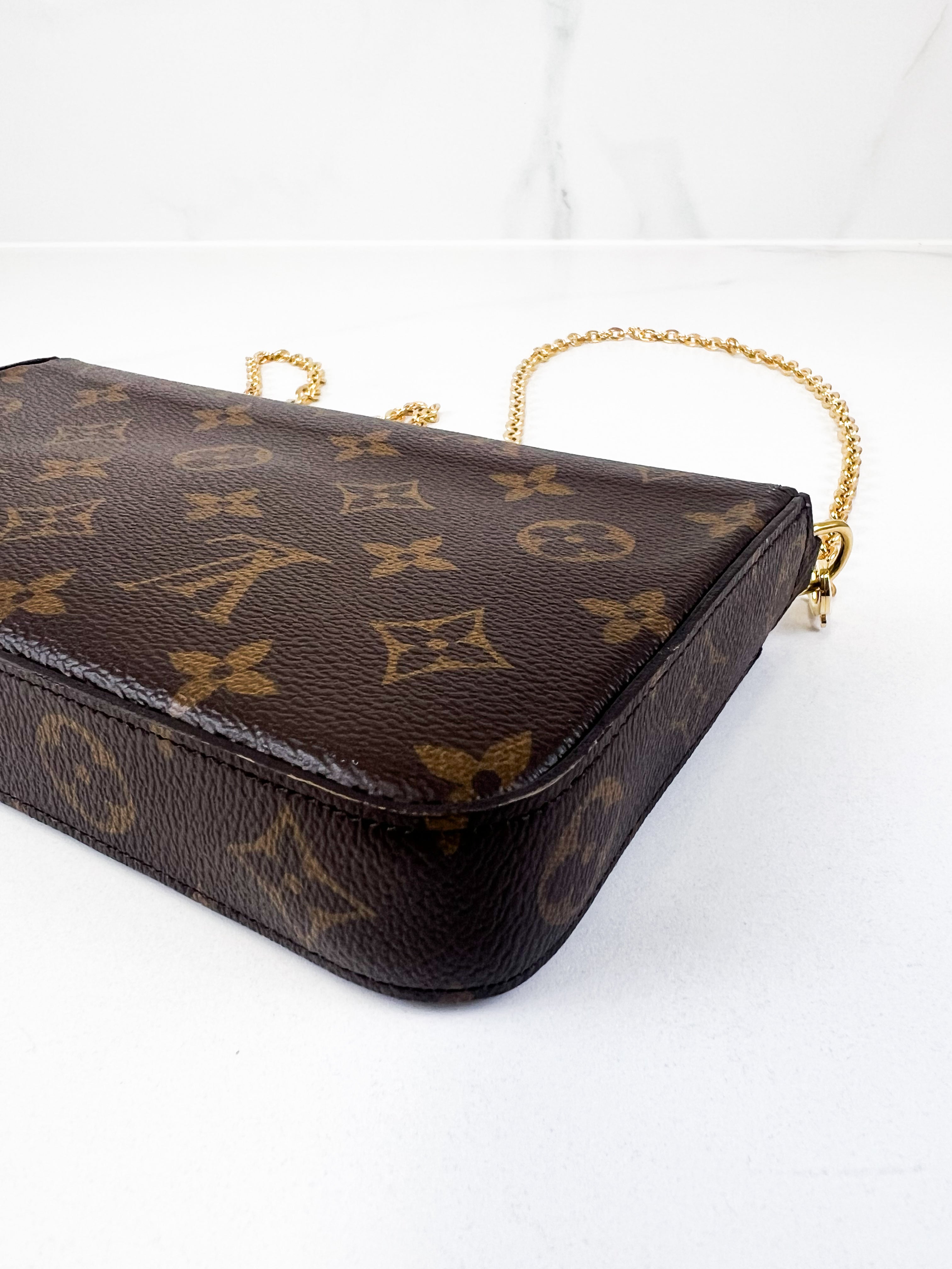 Louis Vuitton Felicie Pochette Monogram Canvas