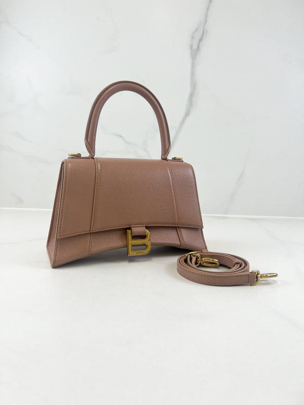 Balenciaga Small Hourglass Beige
