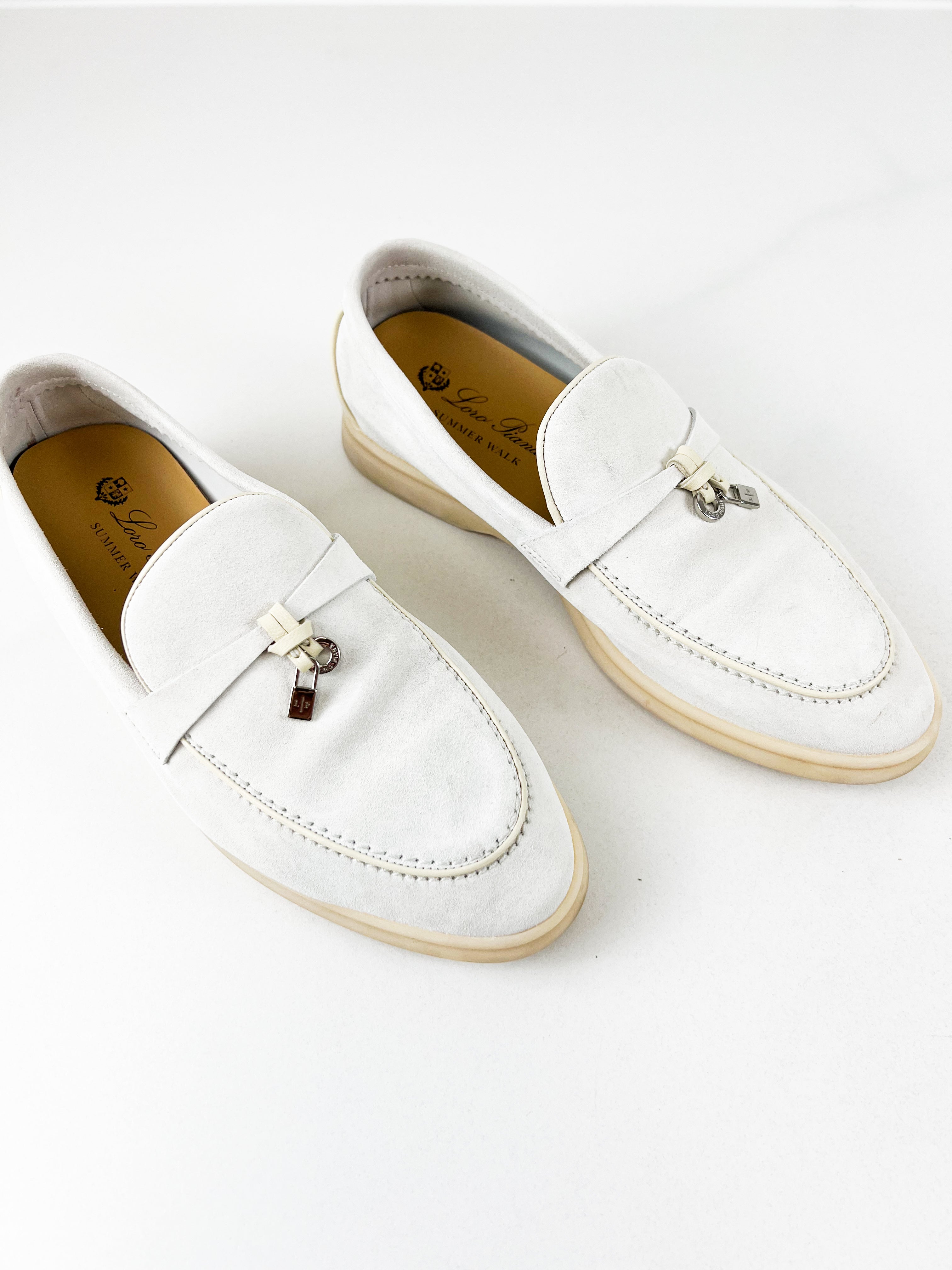 Loro Piana Summer Charms Walk 37 Ice Grey