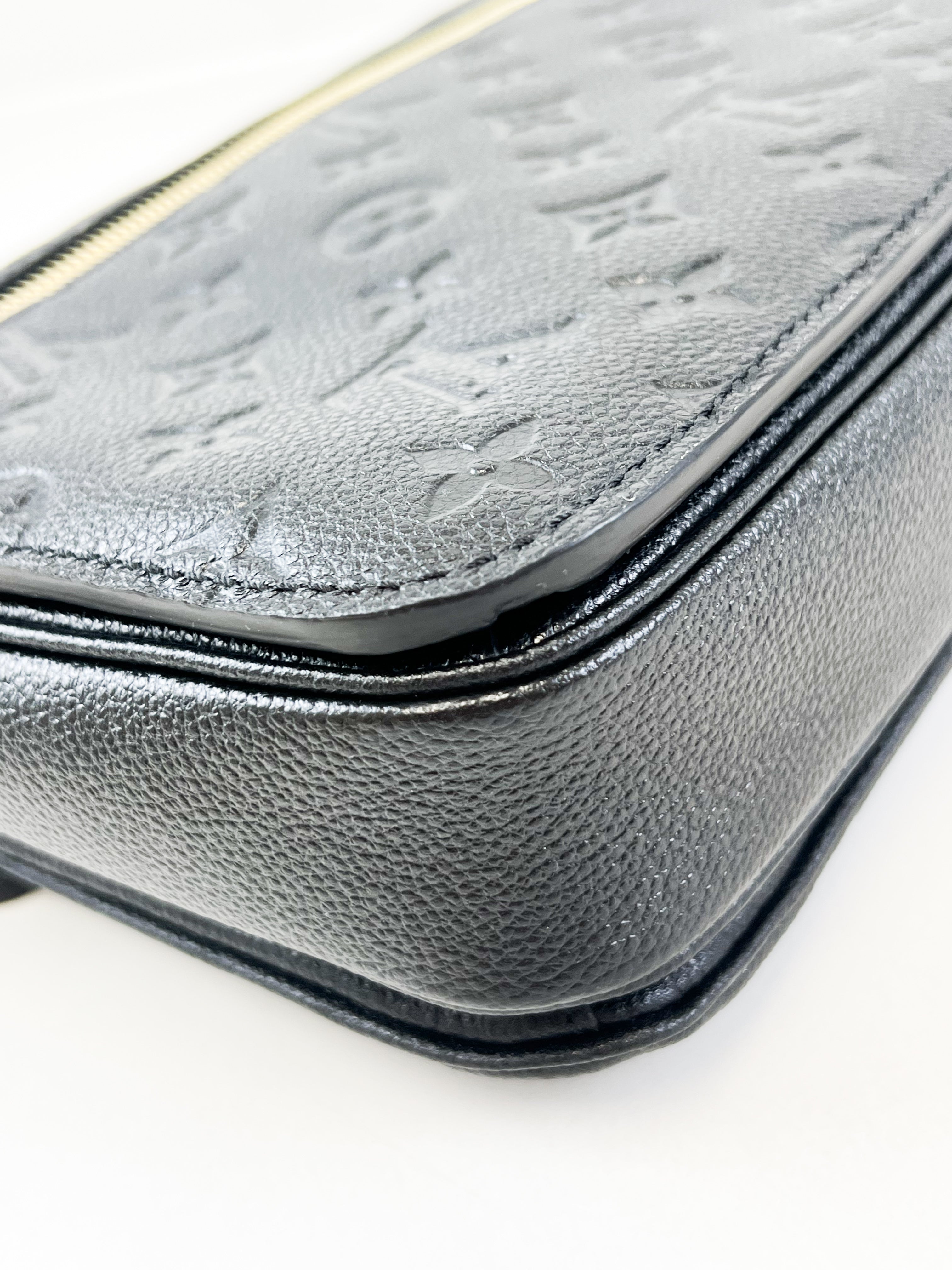 Louis Vuitton Empreinte Black Pochette Metis