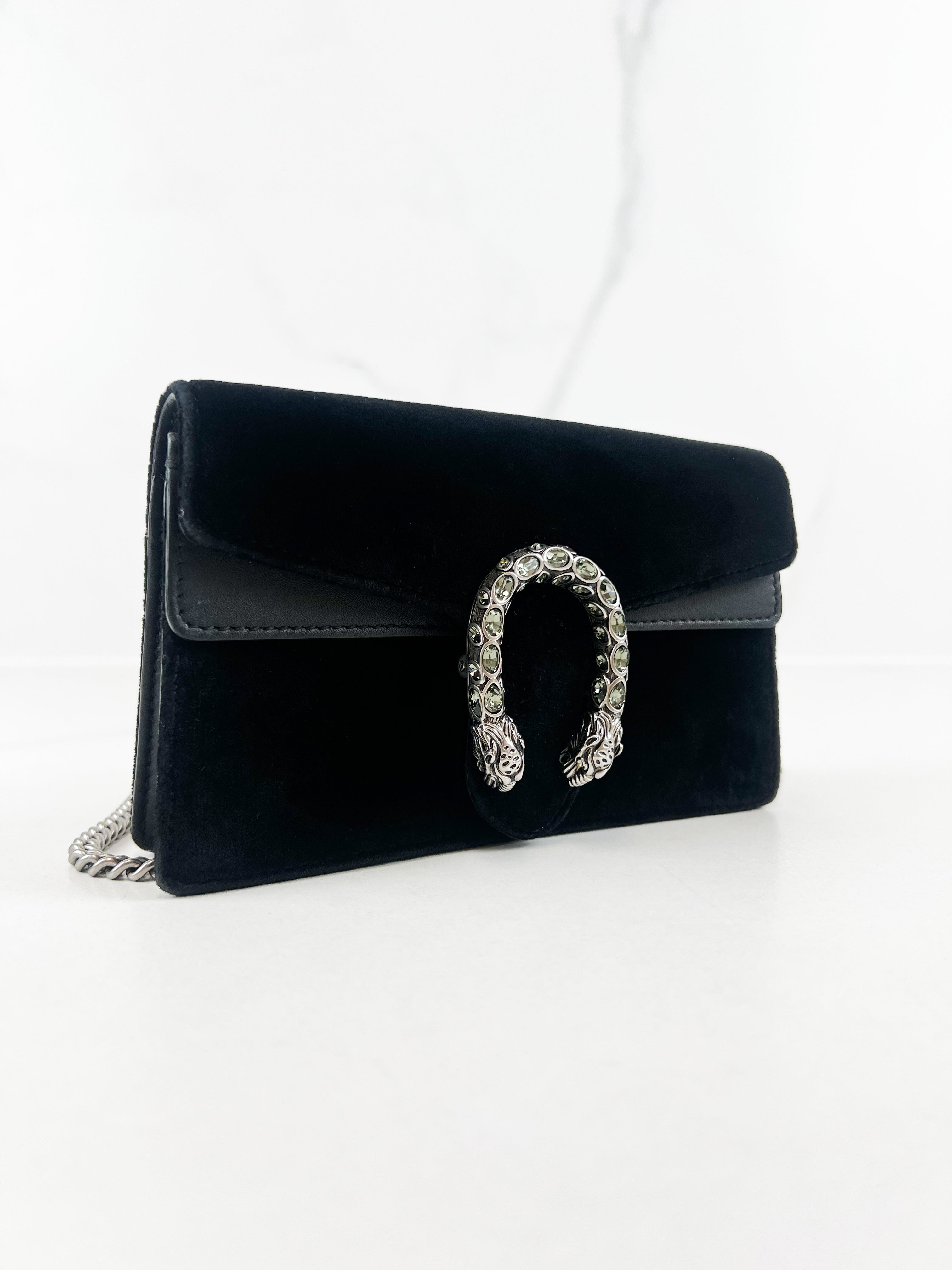 Gucci Super Mini Velvet Dionysus