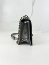 Christian Dior Medium Silver Diorama Shoulder Bag