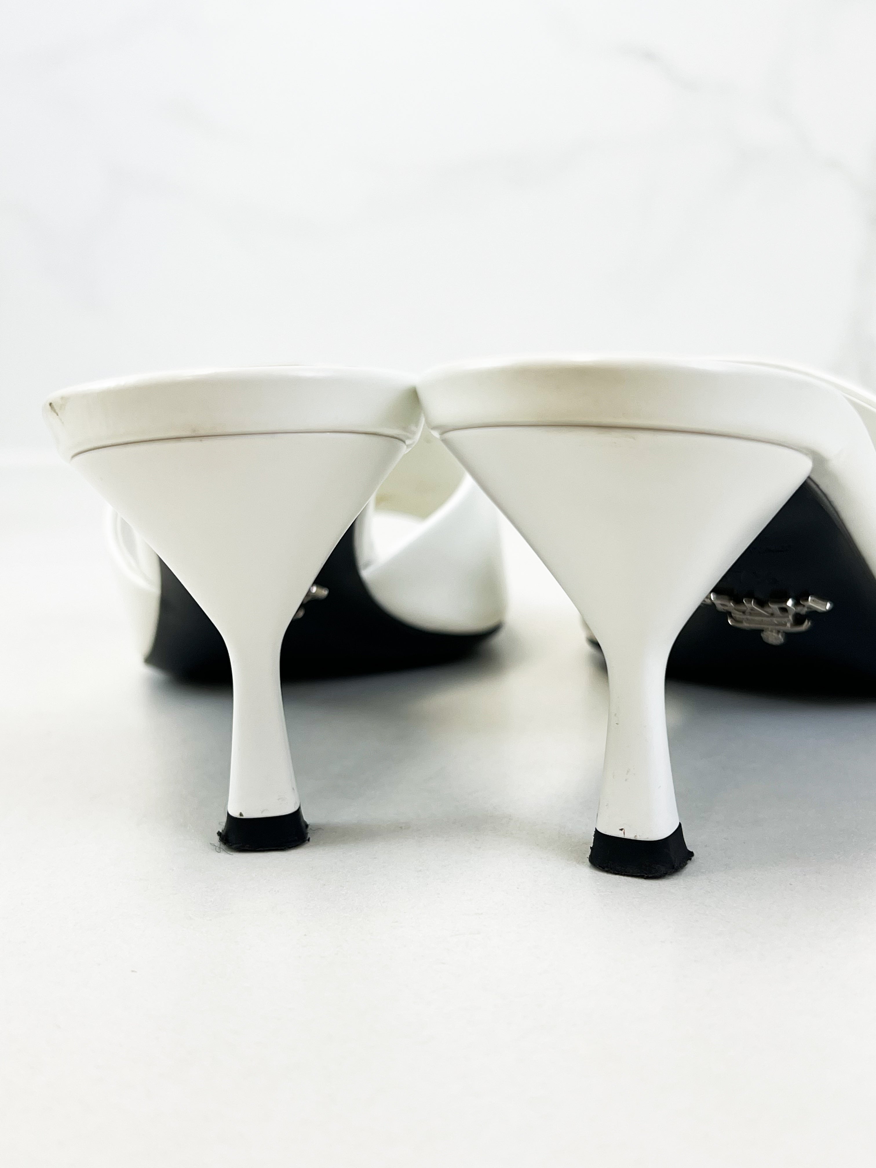 Prada Mule 75mm Size 37.5
