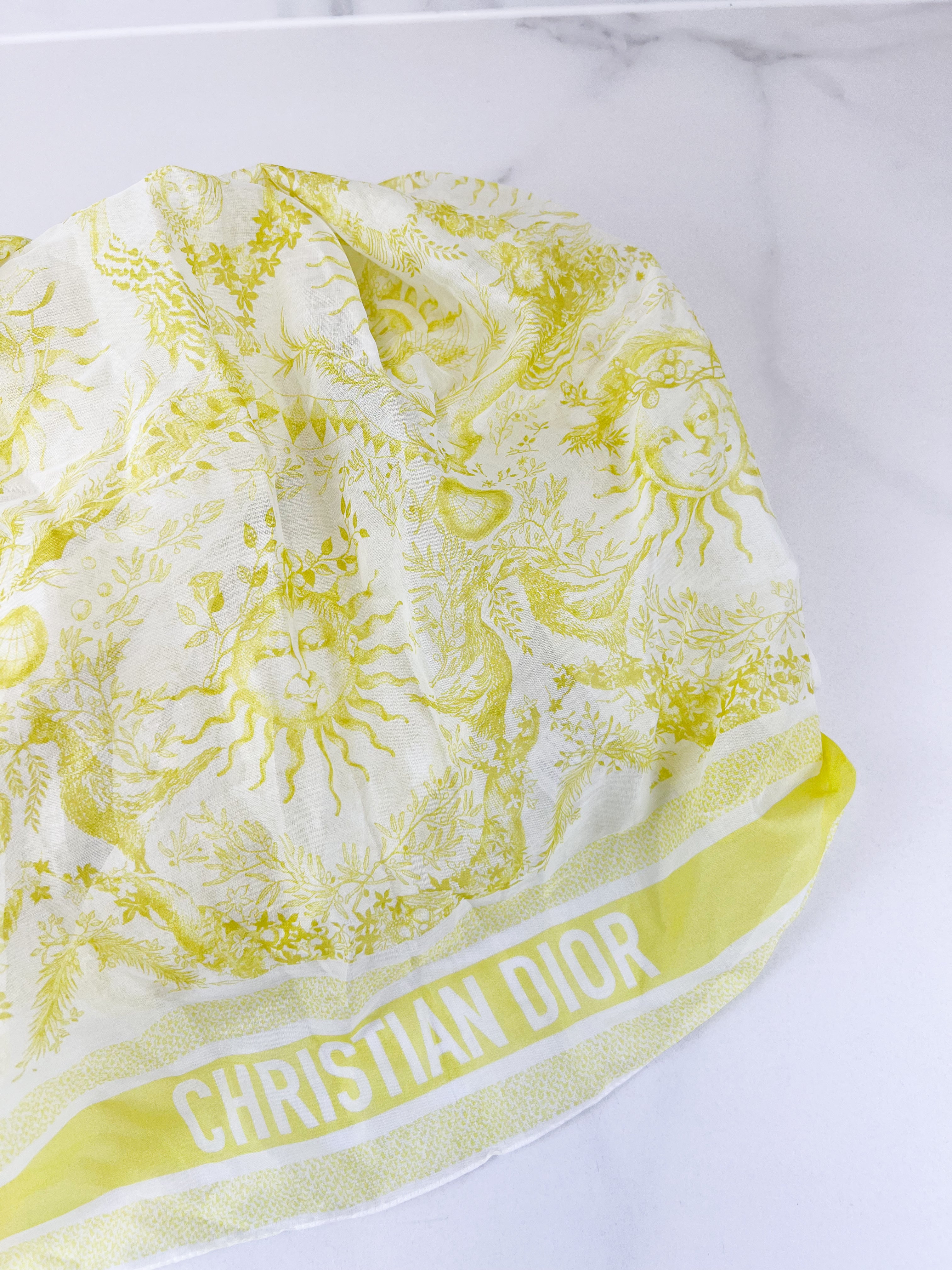 Christian Dior Cotton Scarf