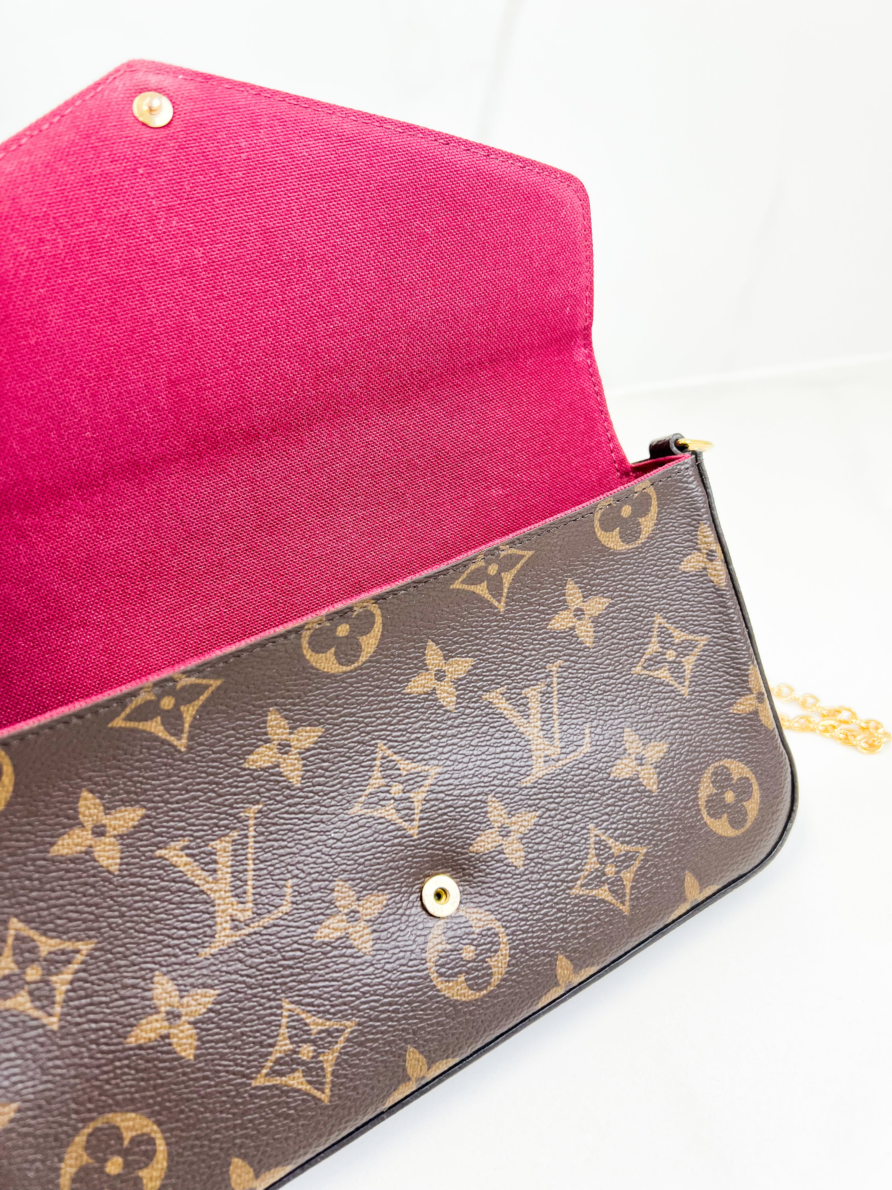 Louis Vuitton Felicie Pochette Monogram Canvas